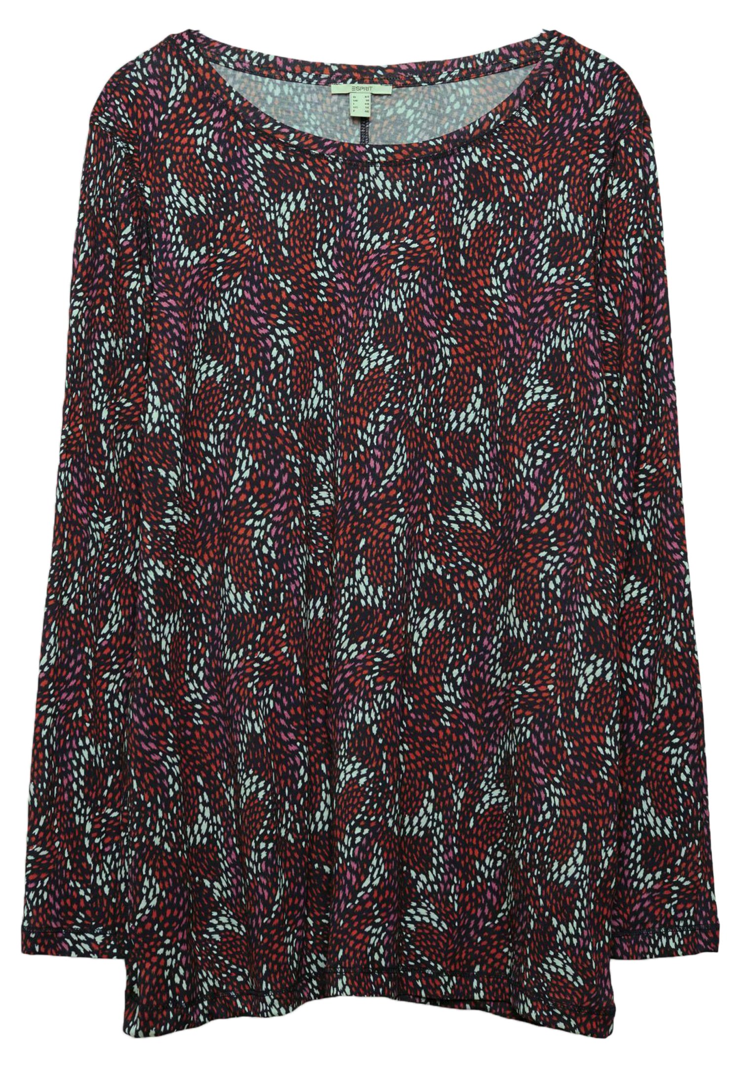 Esprit Long sleeved top - navy/mottled dark blue