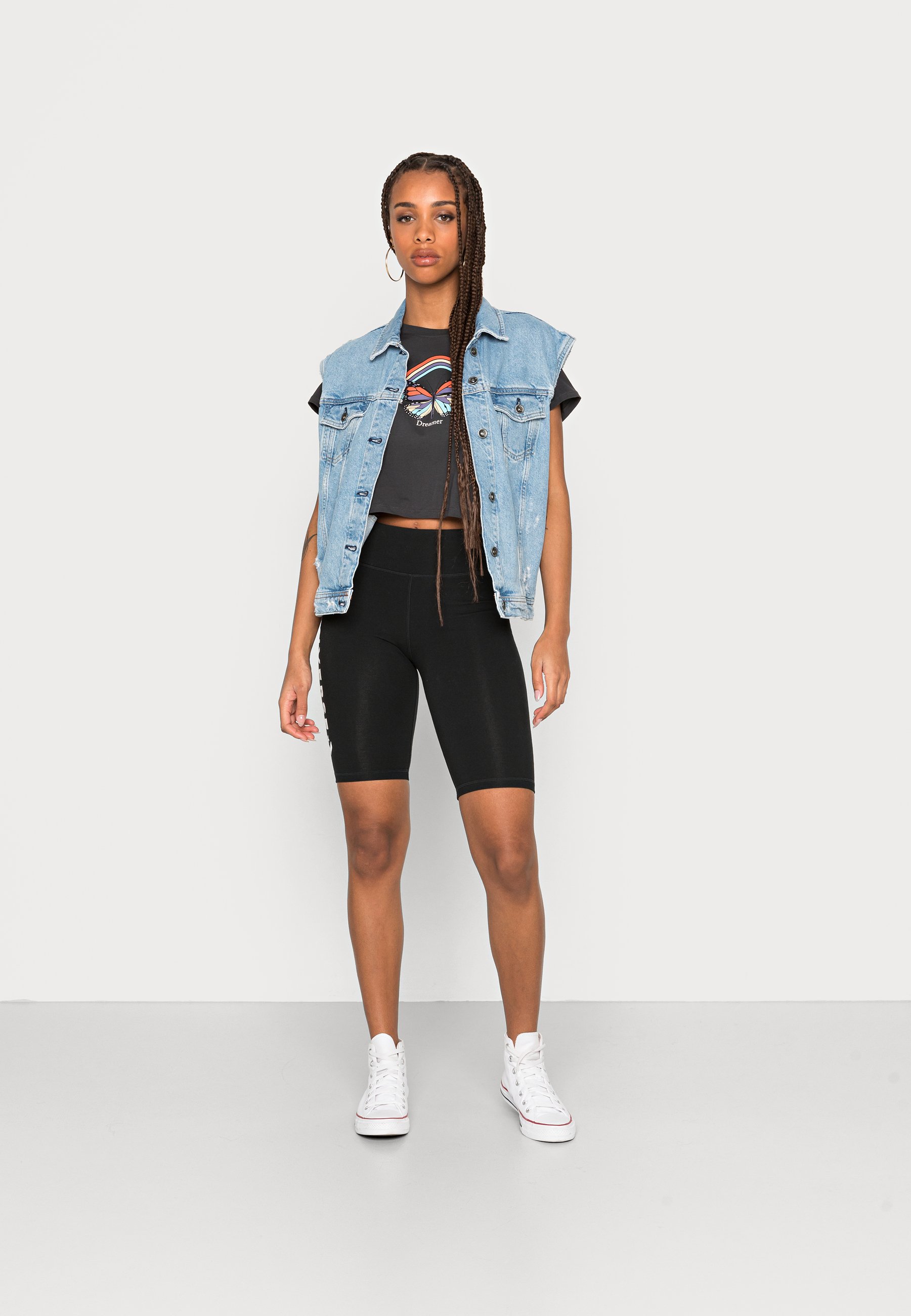Converse BIKE - Shorts - black