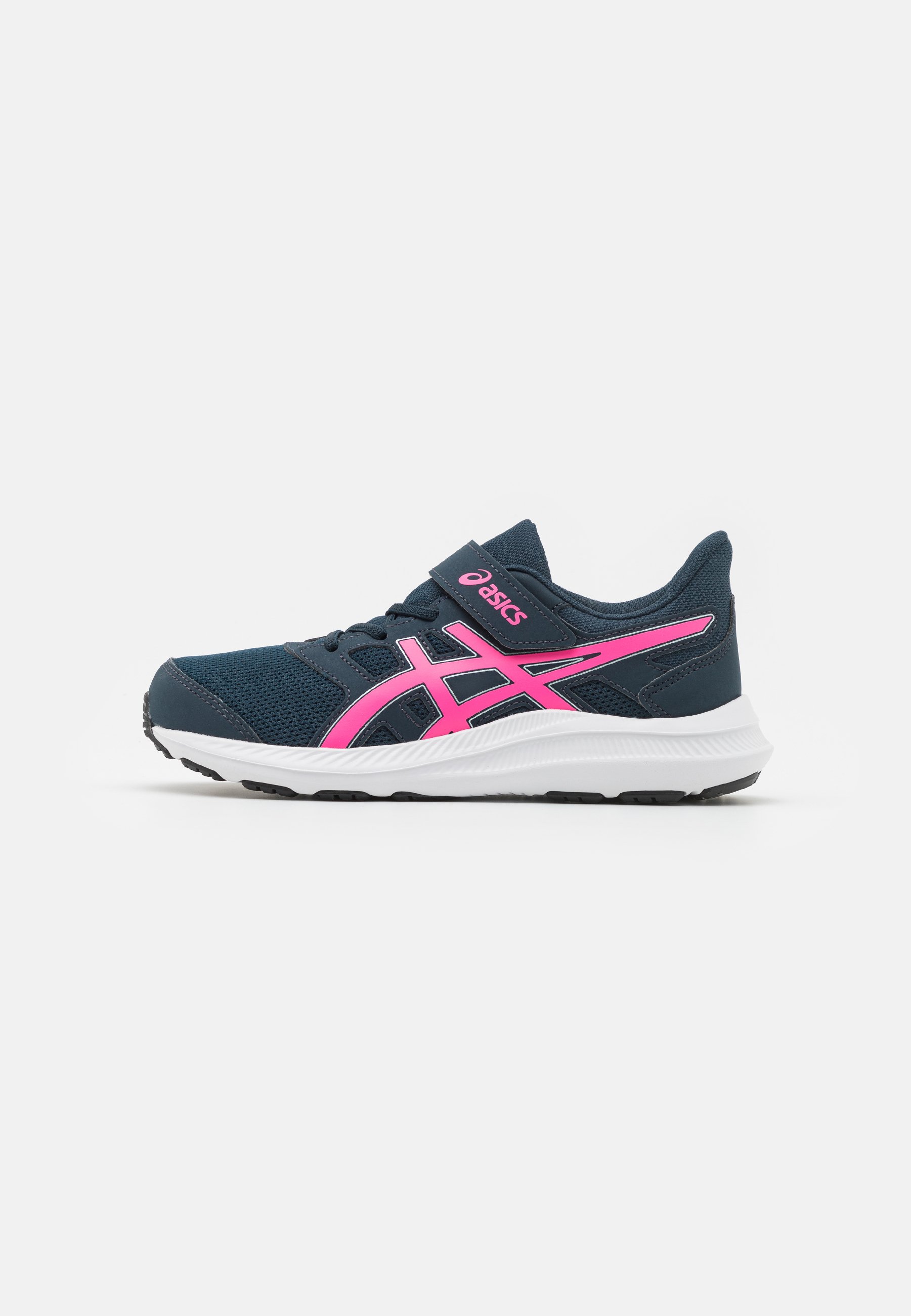 ASICS JOLT 4 UNISEX - Neutral running shoes - french blue/hot pink/blue