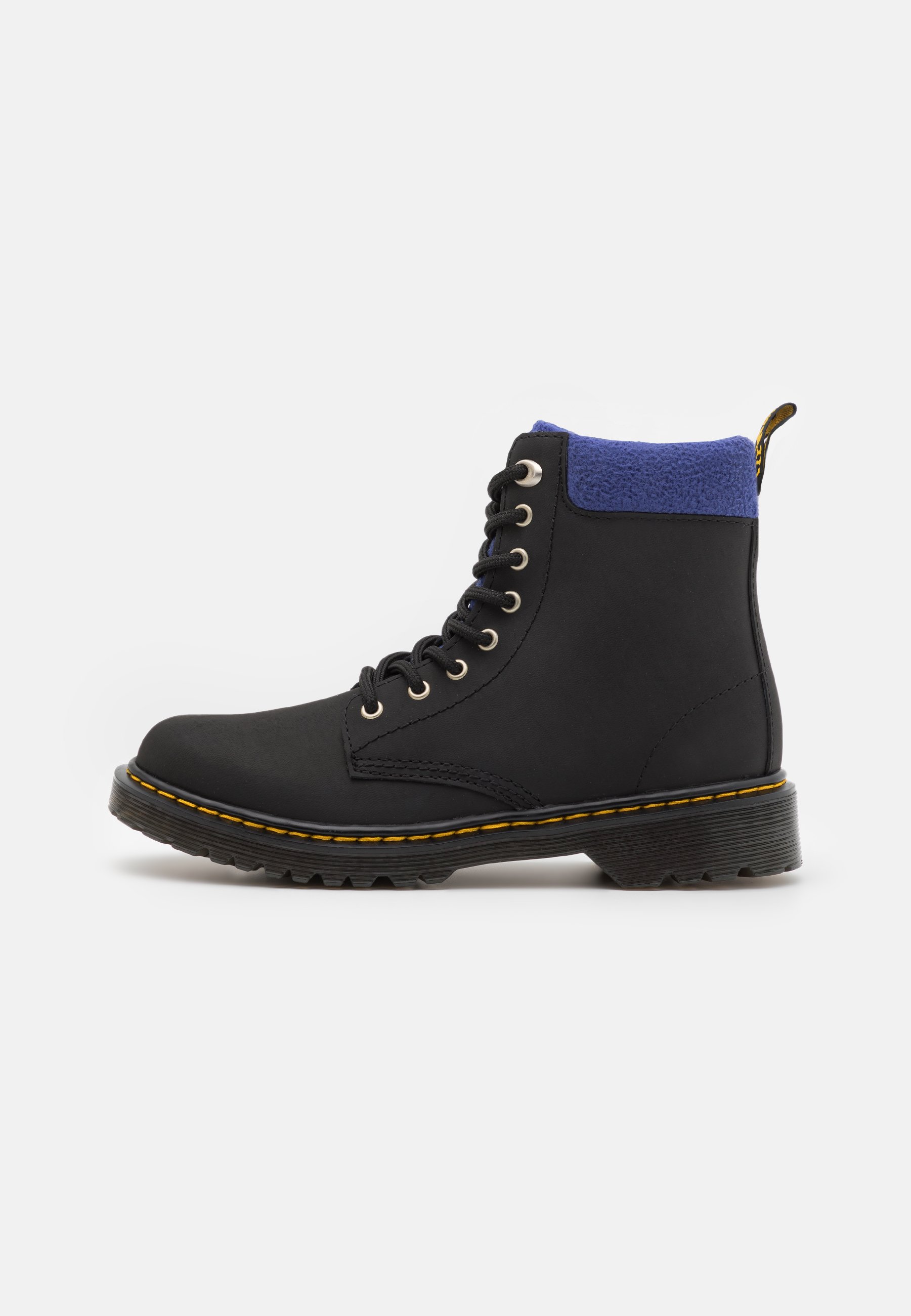 Dr. Martens 1460 COLLAR UNISEX - Lace-up ankle boots - black/blueprint/black
