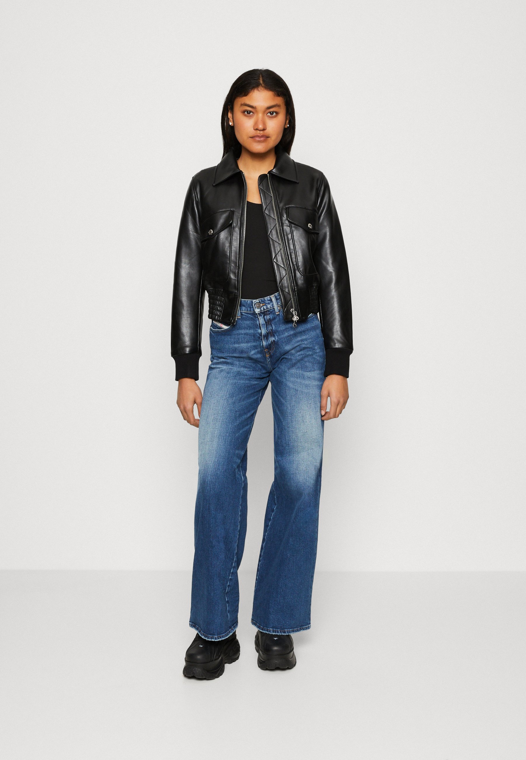 Diesel 1978 - Flared Jeans - blue denim