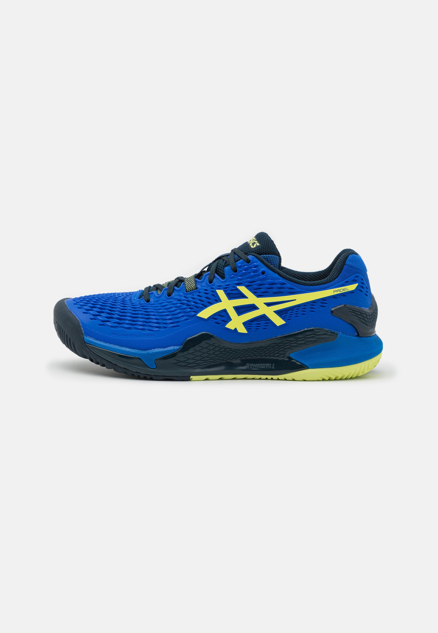 ASICS GEL-RESOLUTION 9  - Padel shoes - illusion blue/glow yellow/blue