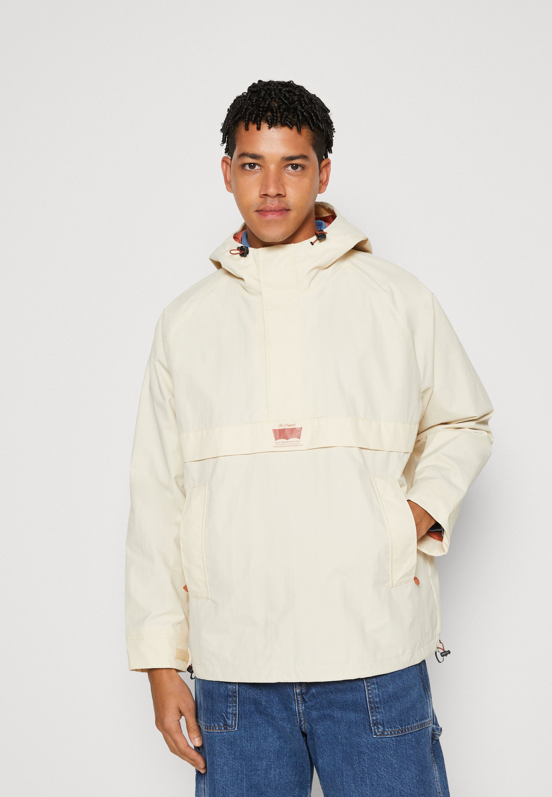 Levi's® STOCKTON ANORAK - Windbreaker - bleached sand/sand