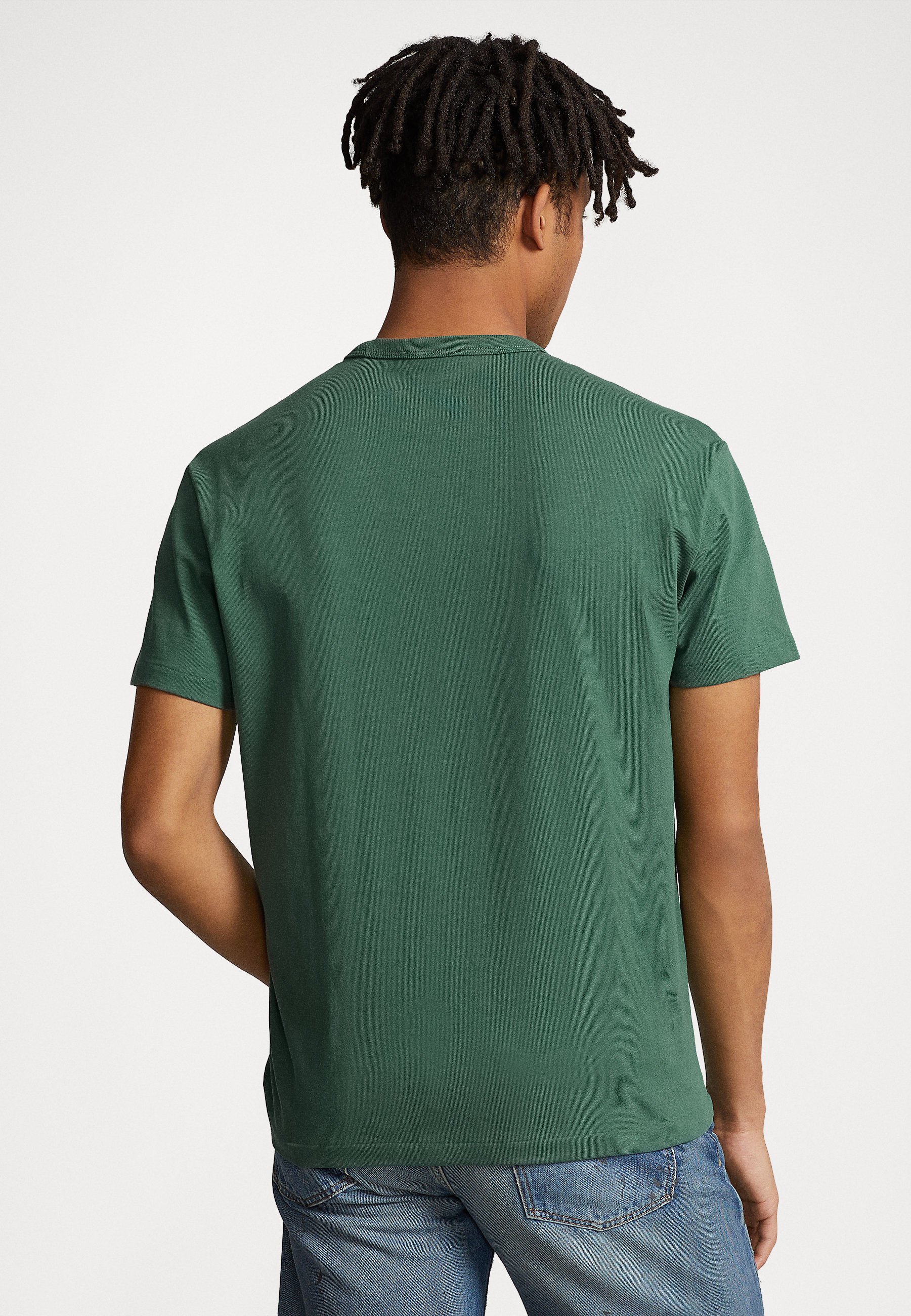 Polo Ralph Lauren SHORT SLEEVE - Basic T-shirt - washed forest/green