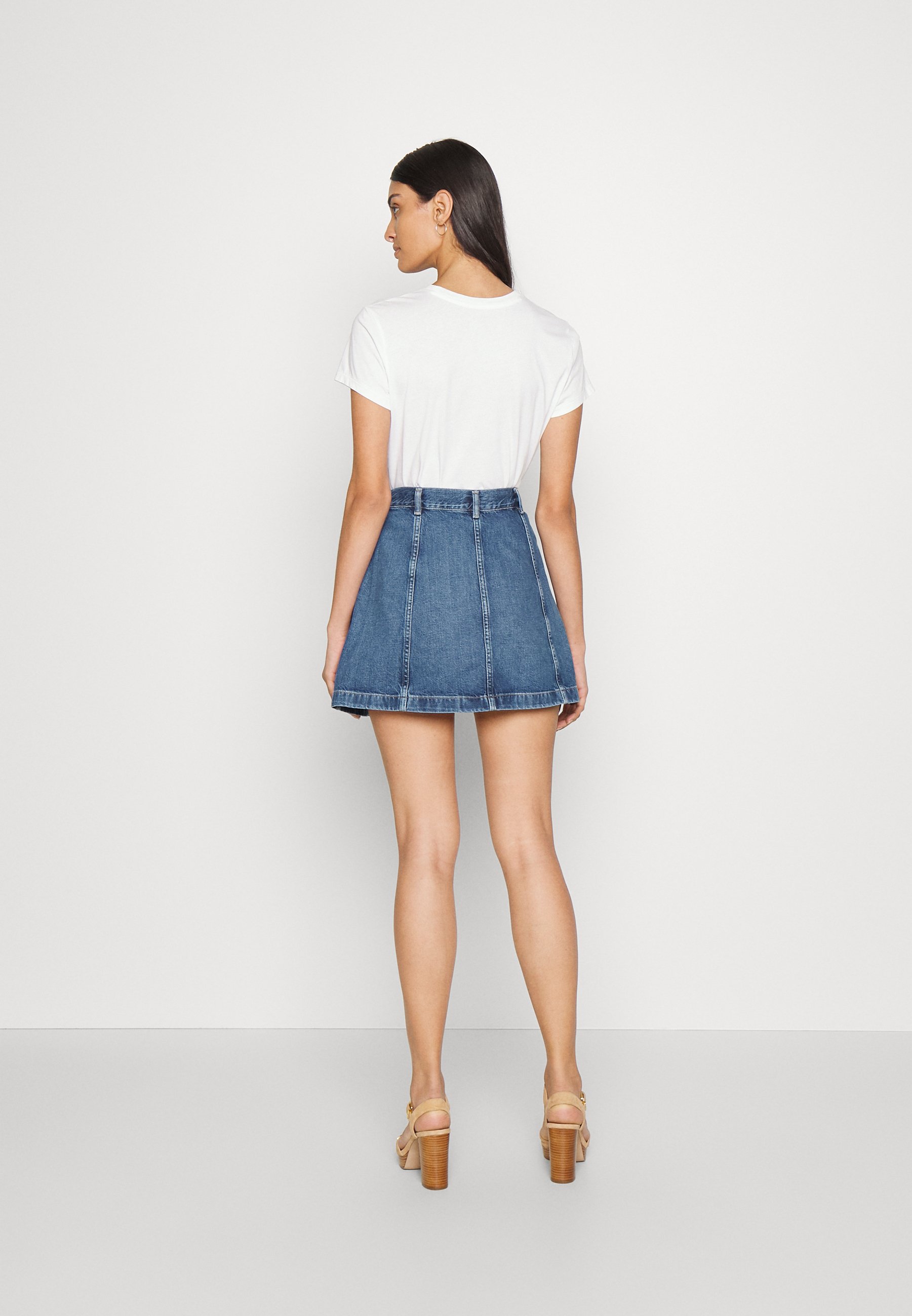 Polo Ralph Lauren Mini skirt - chrystie wash/blue