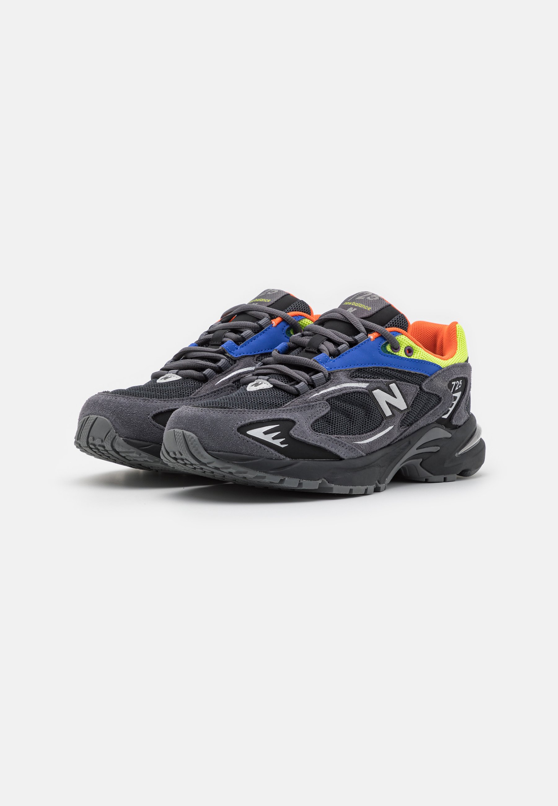 NB 725 UNISEX - Trainers - black/multi-coloured/black