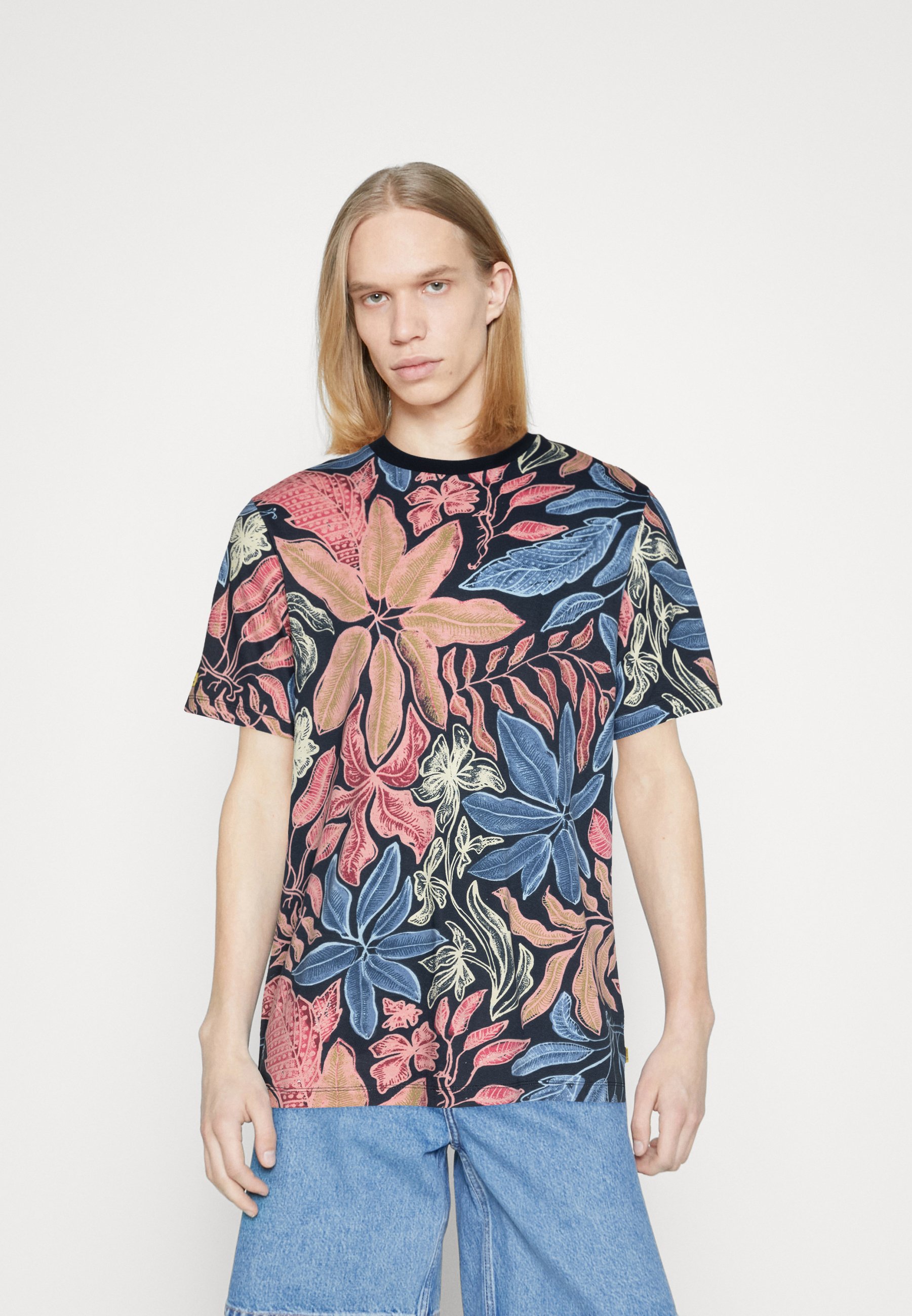 Scotch & Soda Print T-shirt - nocturnal/multi-coloured