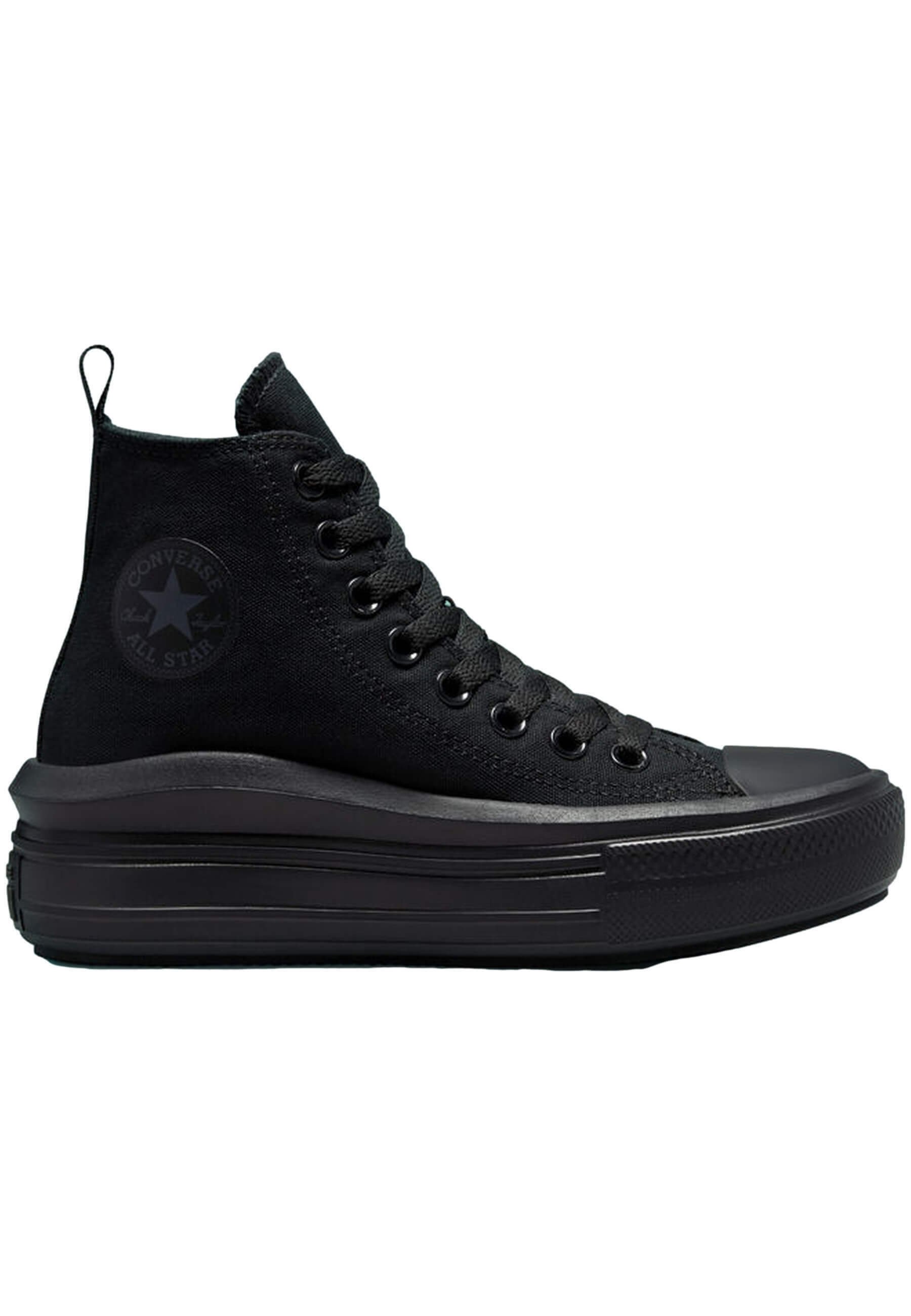 Converse CHUCK TAYLOR ALL STAR MOVE  - High-top trainers - black