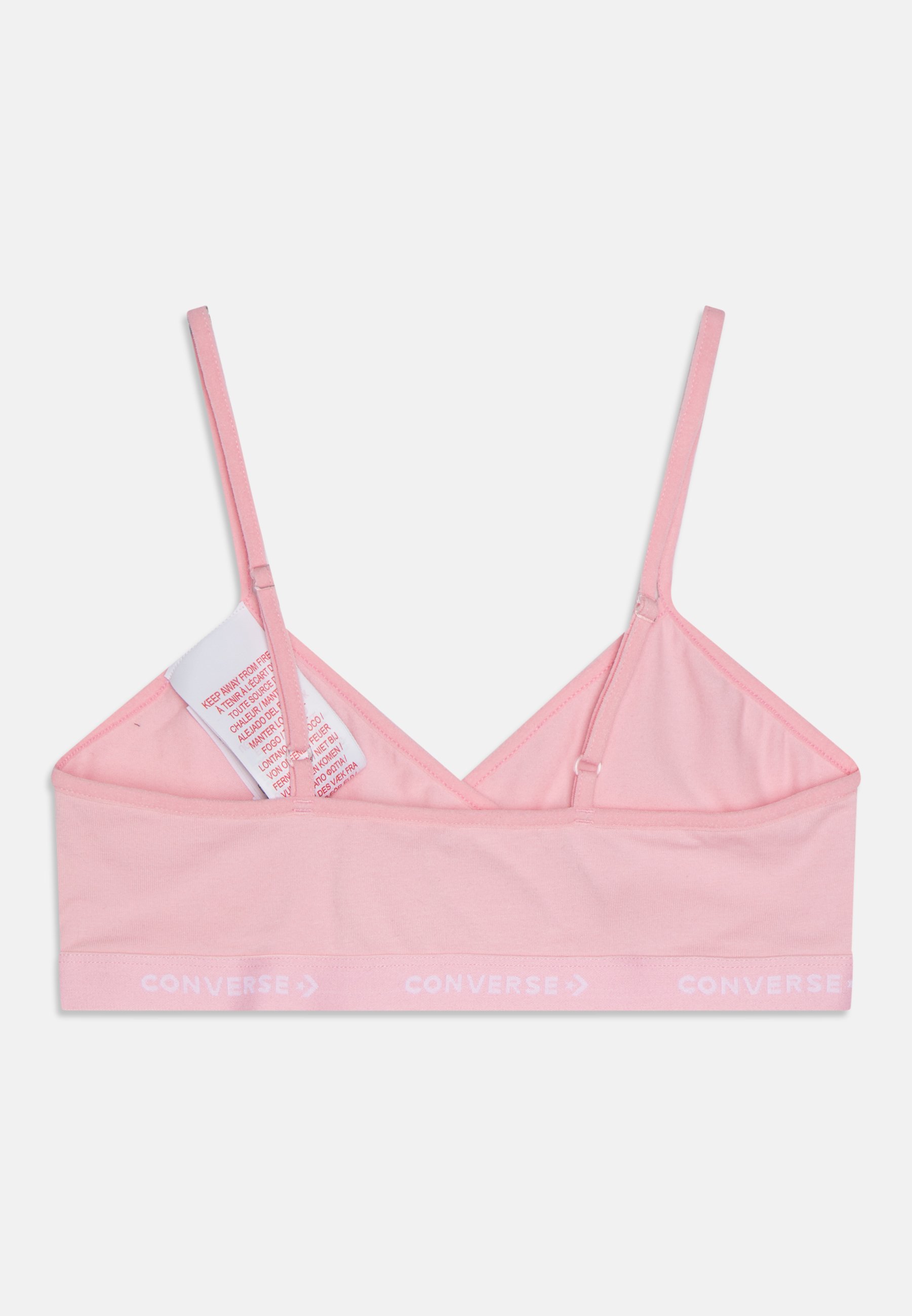 Converse TRIANGLE BRALLETE 2 PACK - Bustier - sunrise pink/pink