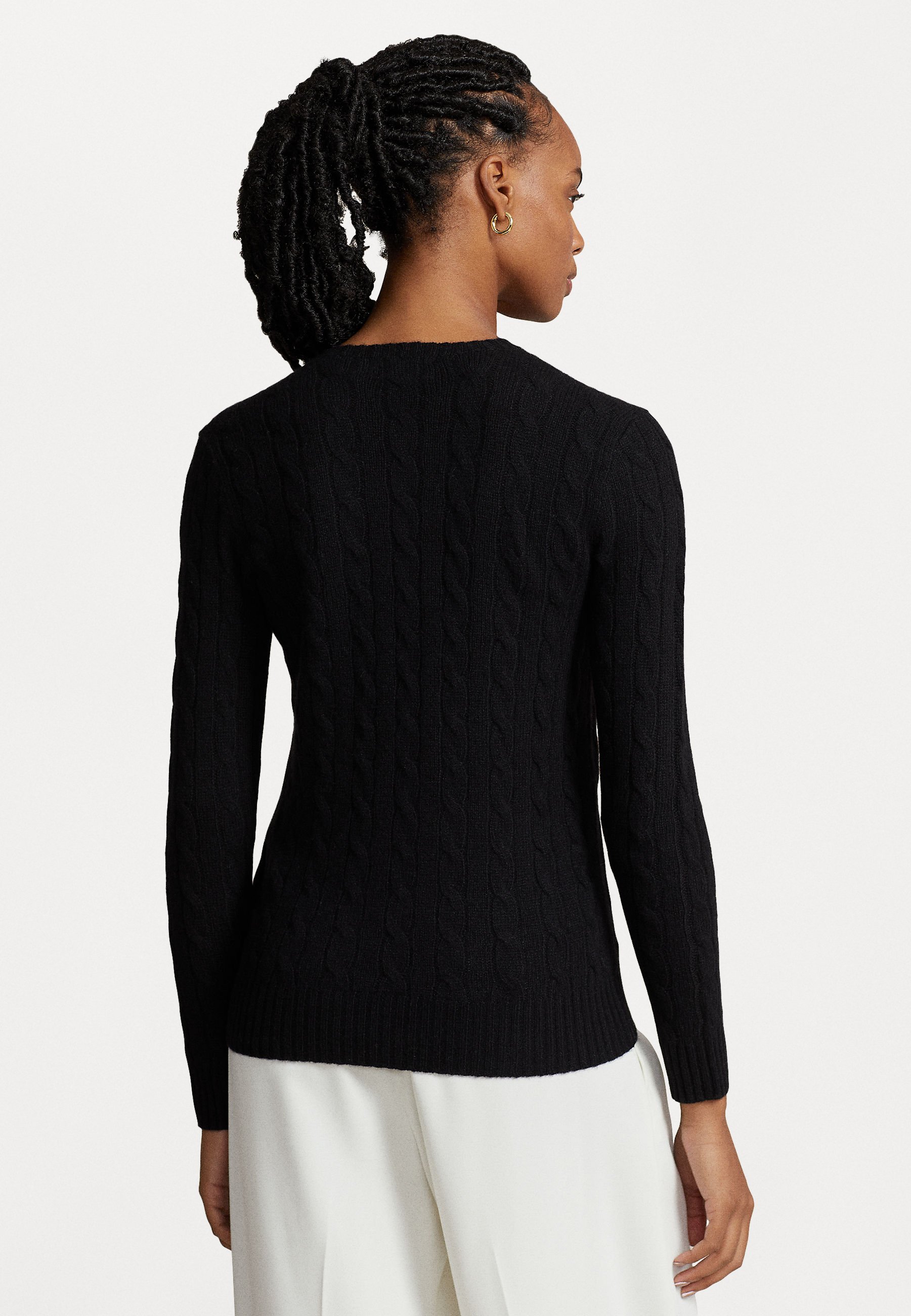 Polo Ralph Lauren JULIANNA LONG SLEEVE - Jumper - black