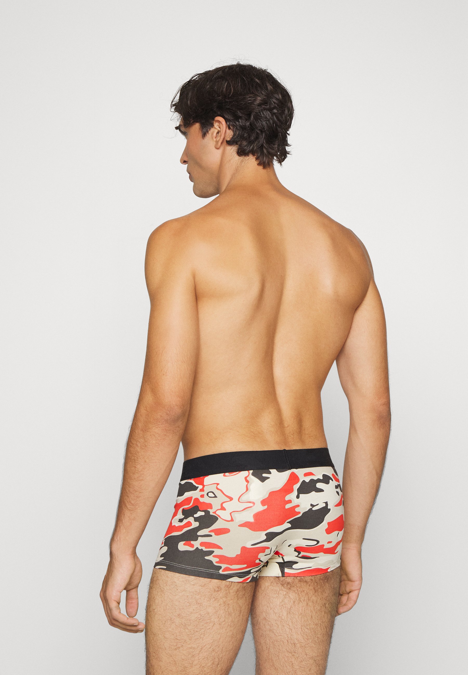 Diesel DAMIEN 3 PACK - Pants - black/red/grey/grey