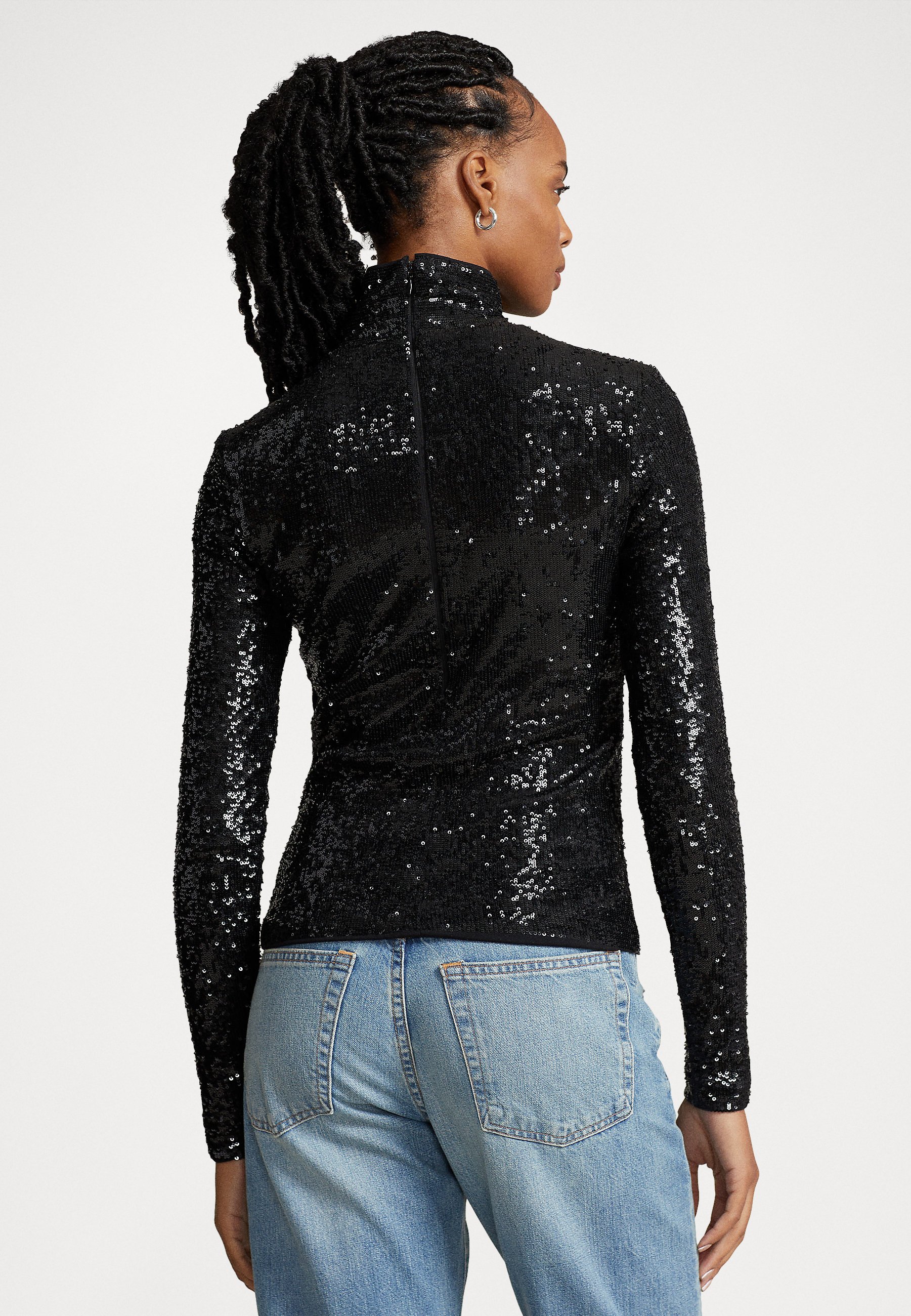 Polo Ralph Lauren LONG SLEEVE - Blouse - black