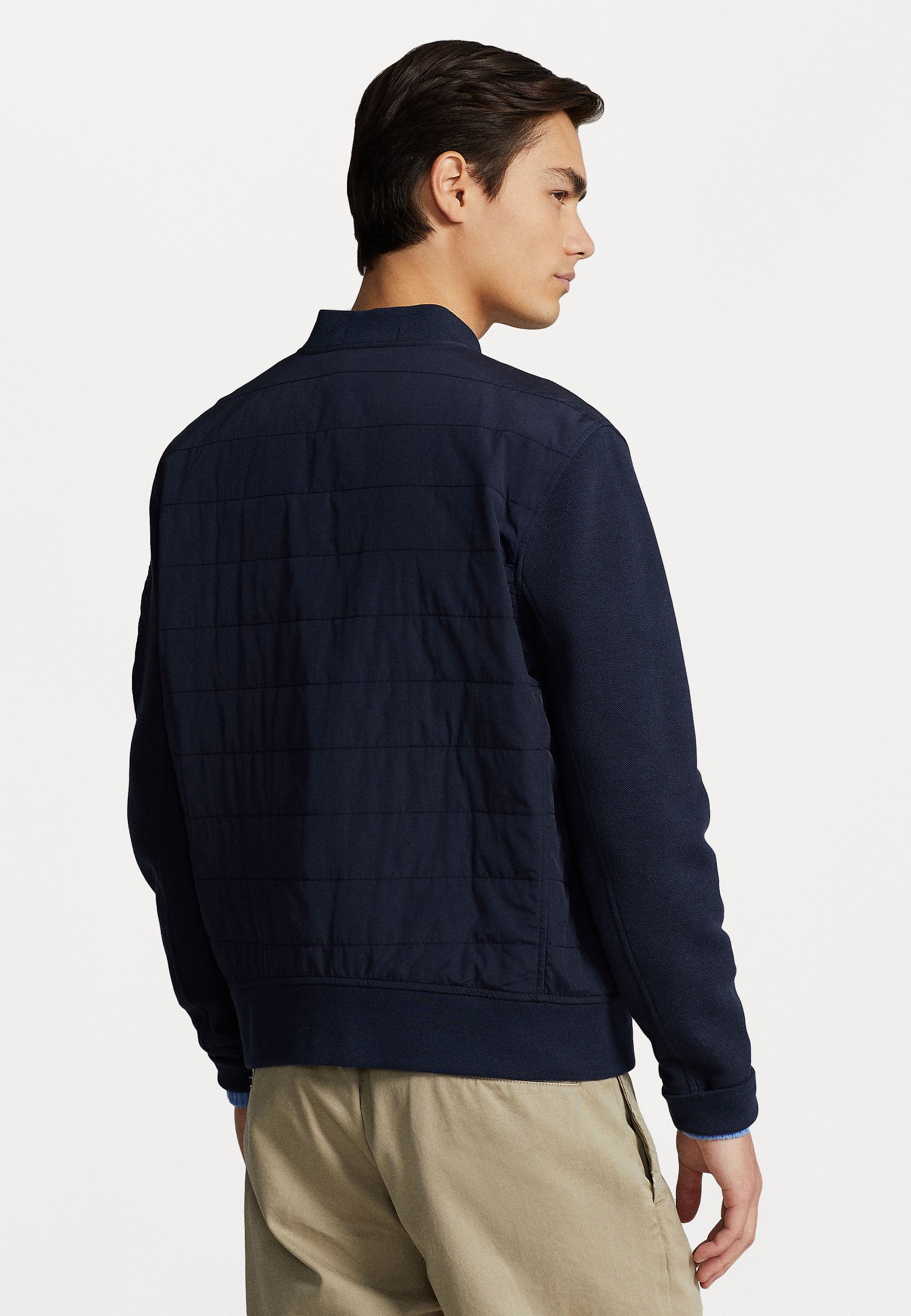 Polo Ralph Lauren LONG SLEEVE FULL ZIP - Bomber Jacket - aviator navy/dark blue
