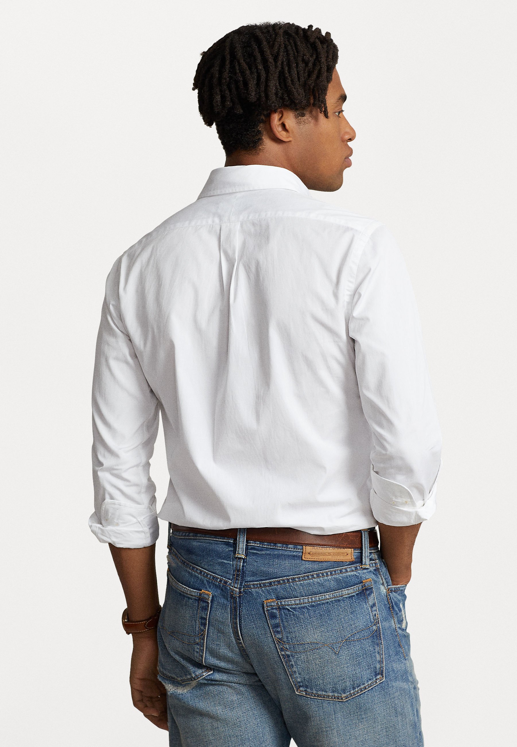 Polo Ralph Lauren LONG SLEEVE - Shirt - white