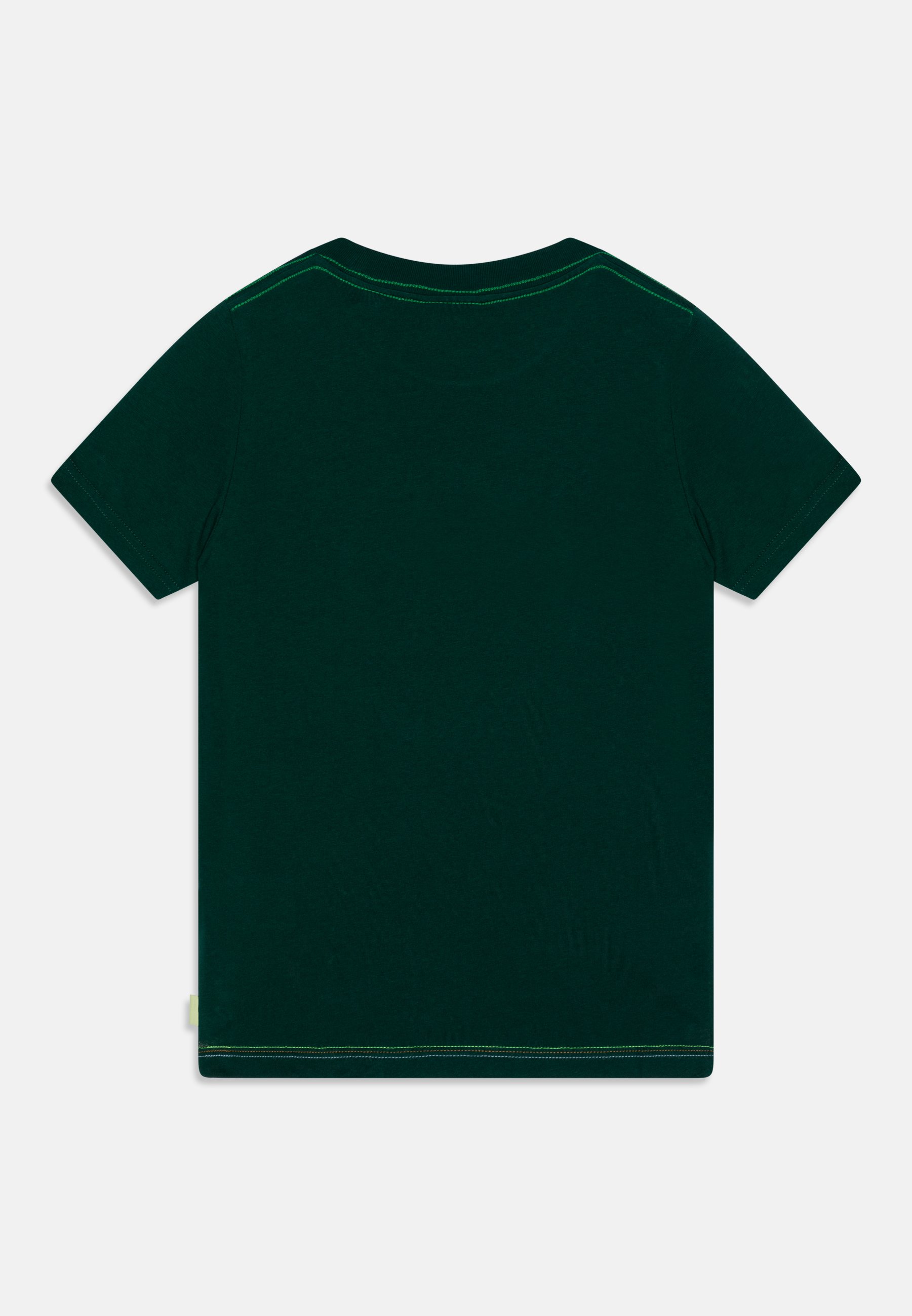 Scotch & Soda REGULAR FIT SHORT SLEEVED ARTWORK UNISEX - Print T-shirt - botanical green/dark green
