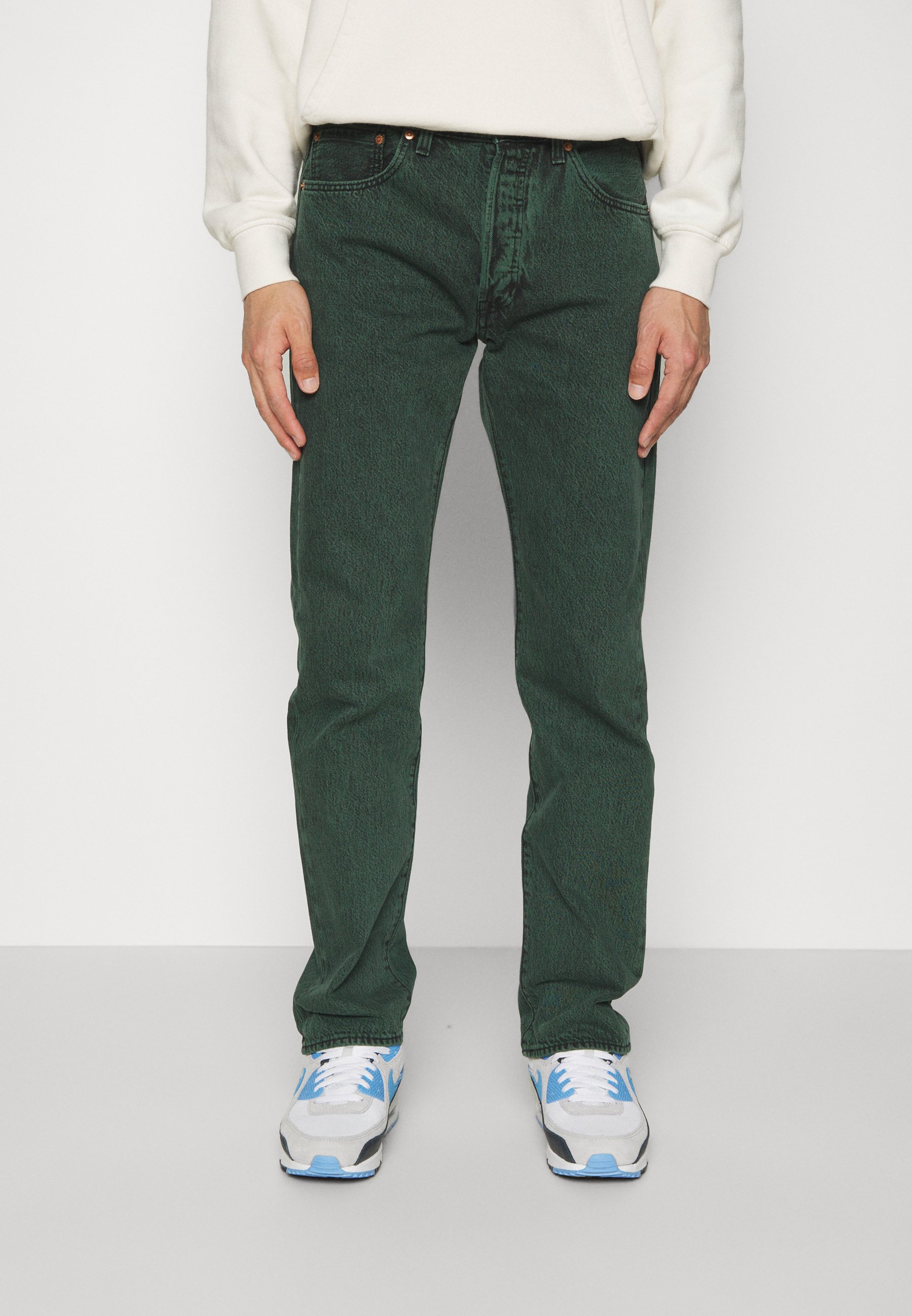 Levi's® 501® ORIGINAL - Straight leg jeans - darkest spruce/coloured denim