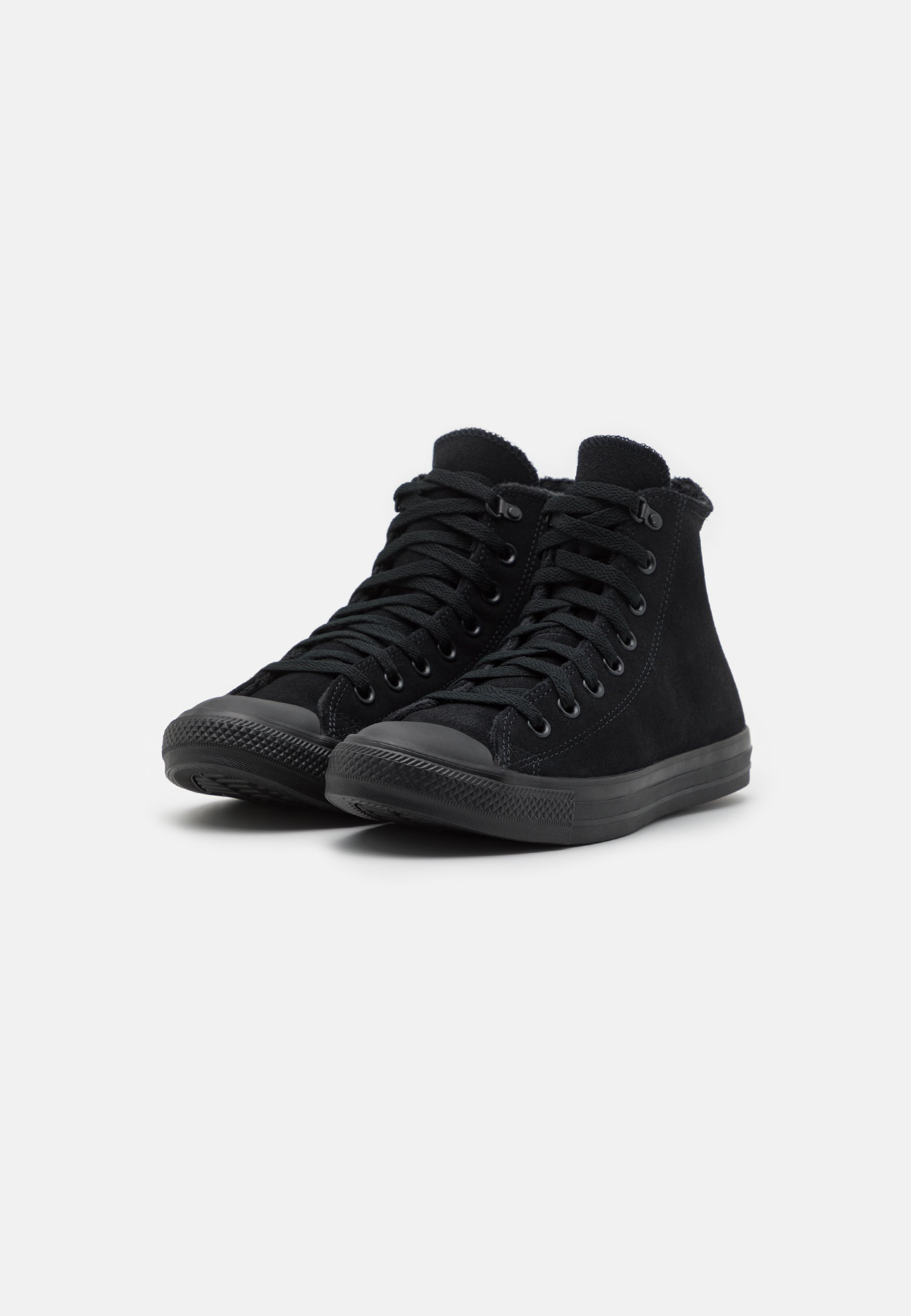 Converse CHUCK TAYLOR ALL STAR WARM WINTER ESSENTIALS UNISEX - High-top trainers - black