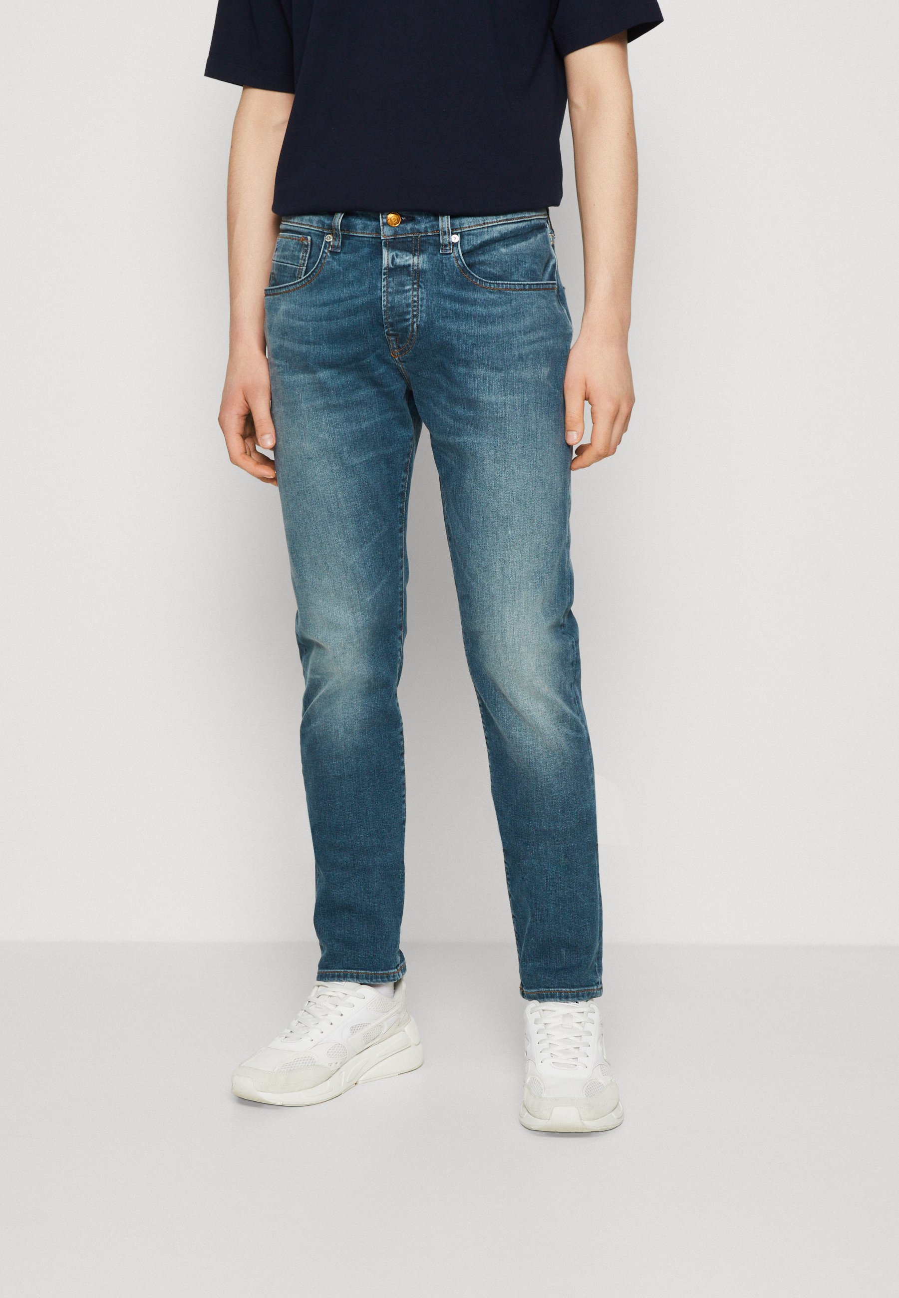 Scotch & Soda RALSTON  - Slim fit jeans - live and dark/blue denim