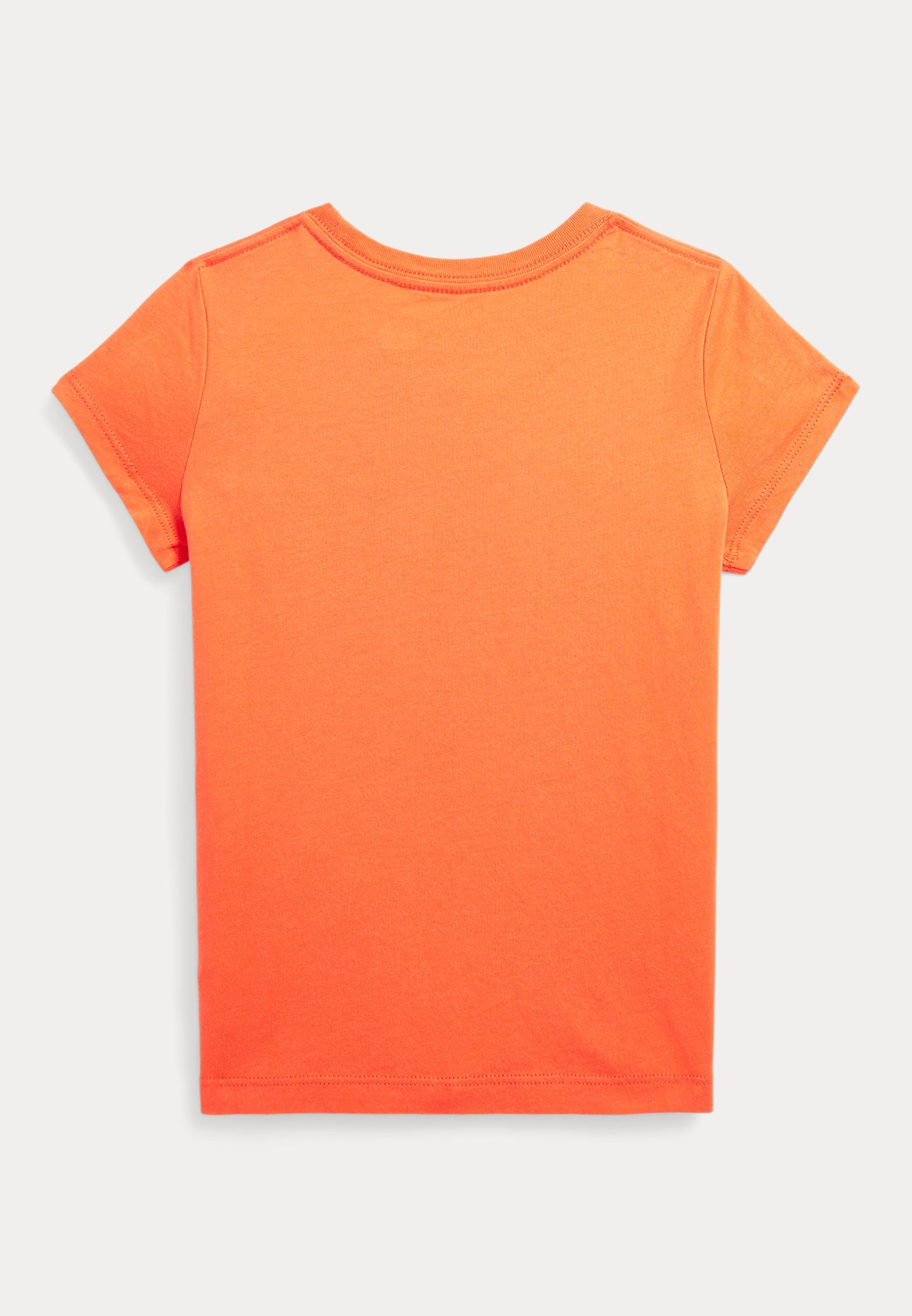 Polo Ralph Lauren BEAR TEE - Print T-shirt - may orange/orange