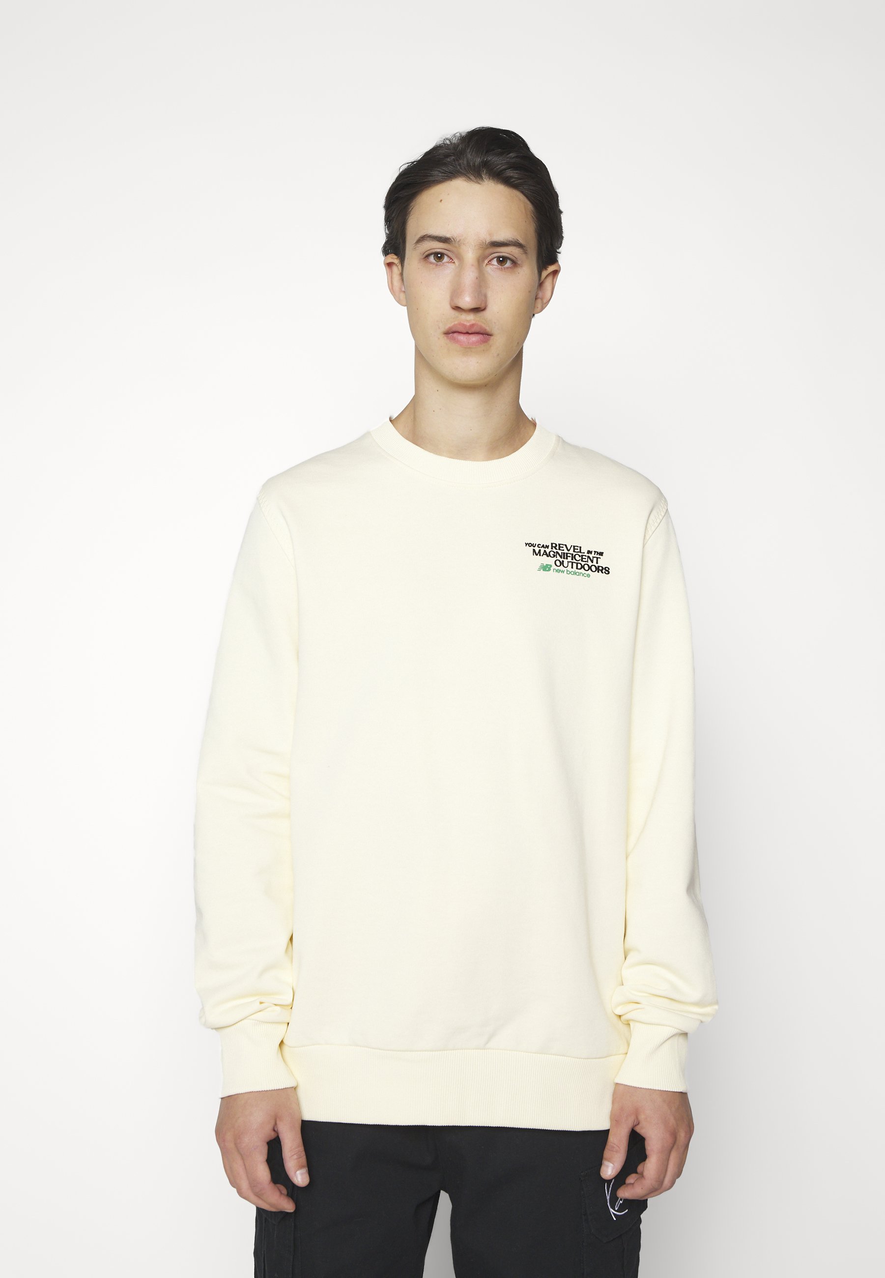 NB OUTDOOR SWEAT - Sweatshirt - beige/off-white