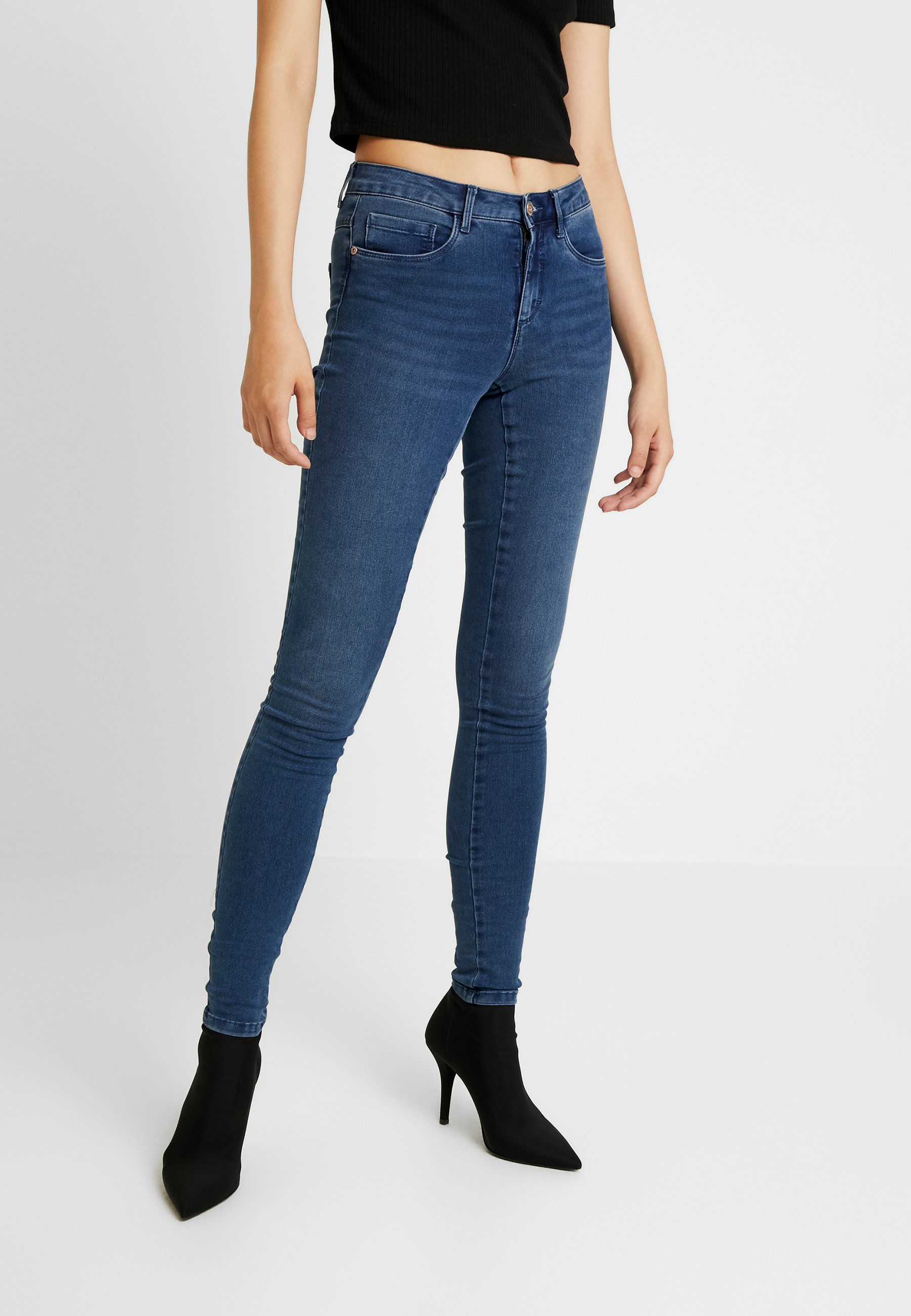 ONLY ONLROYAL - Jeans Skinny Fit - medium blue denim/blue denim