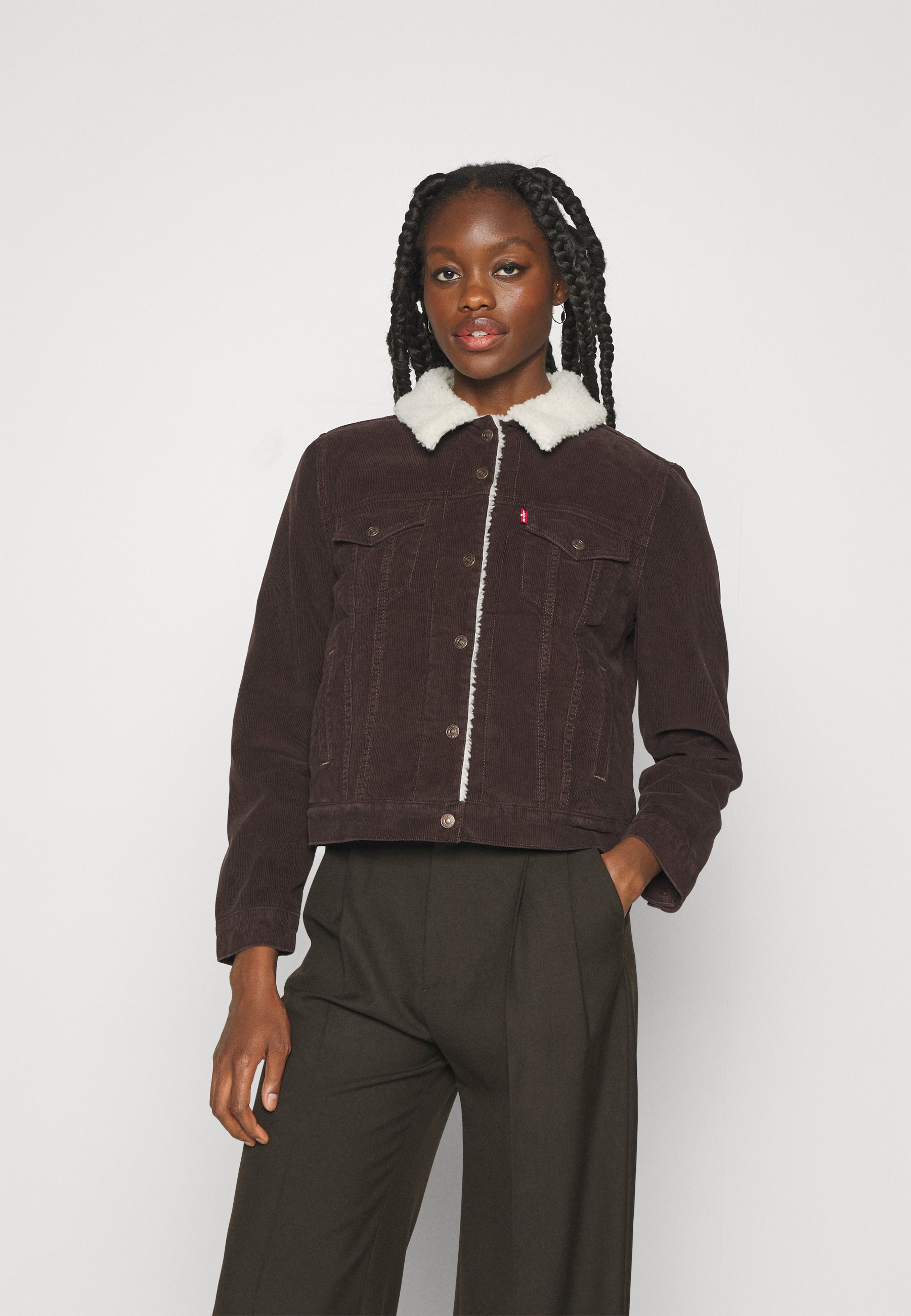 Levi's® ORIGINAL TRUCKER - Light jacket - mole/dark brown