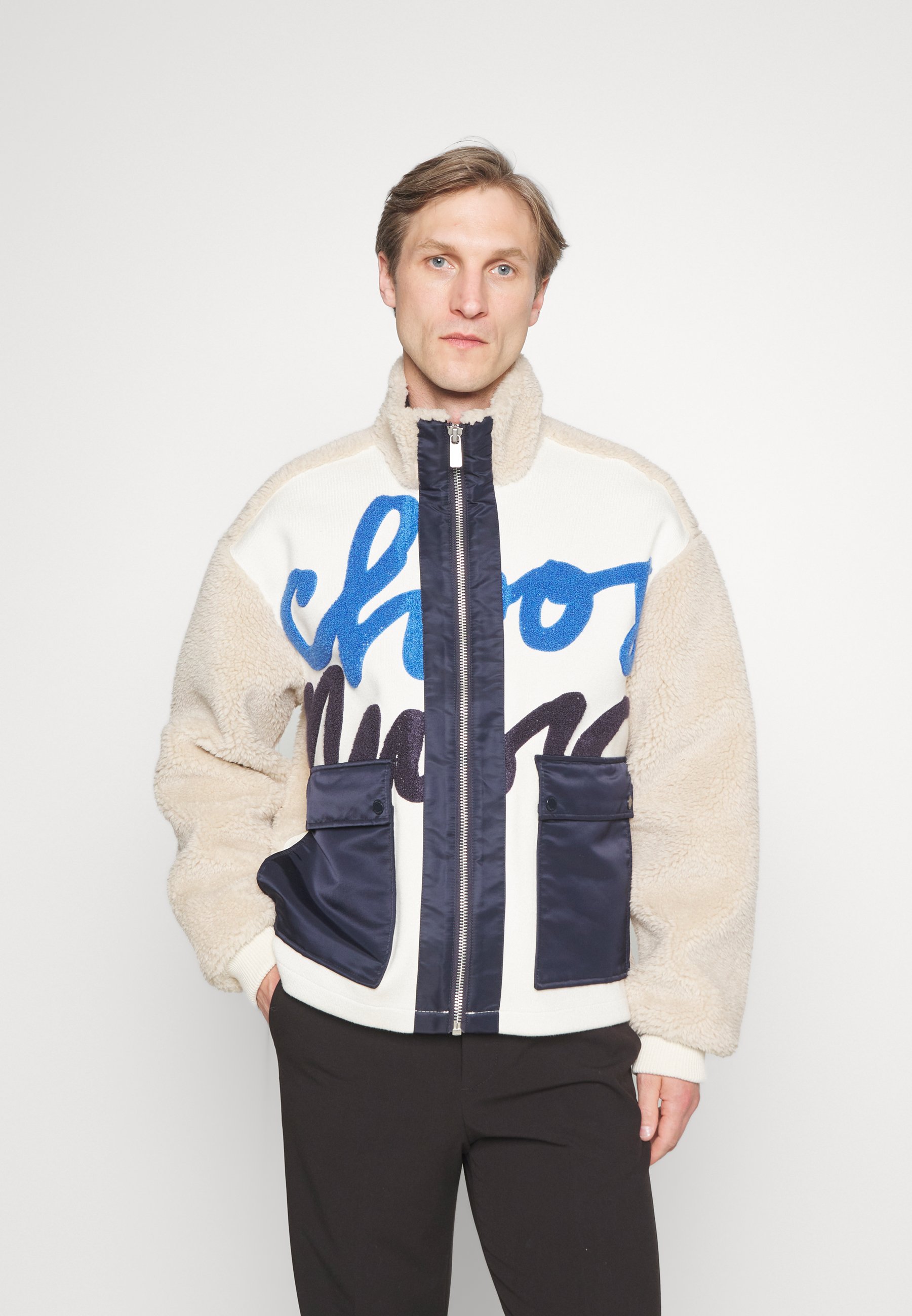 Scotch & Soda JACKET - Winter jacket - stone/off-white