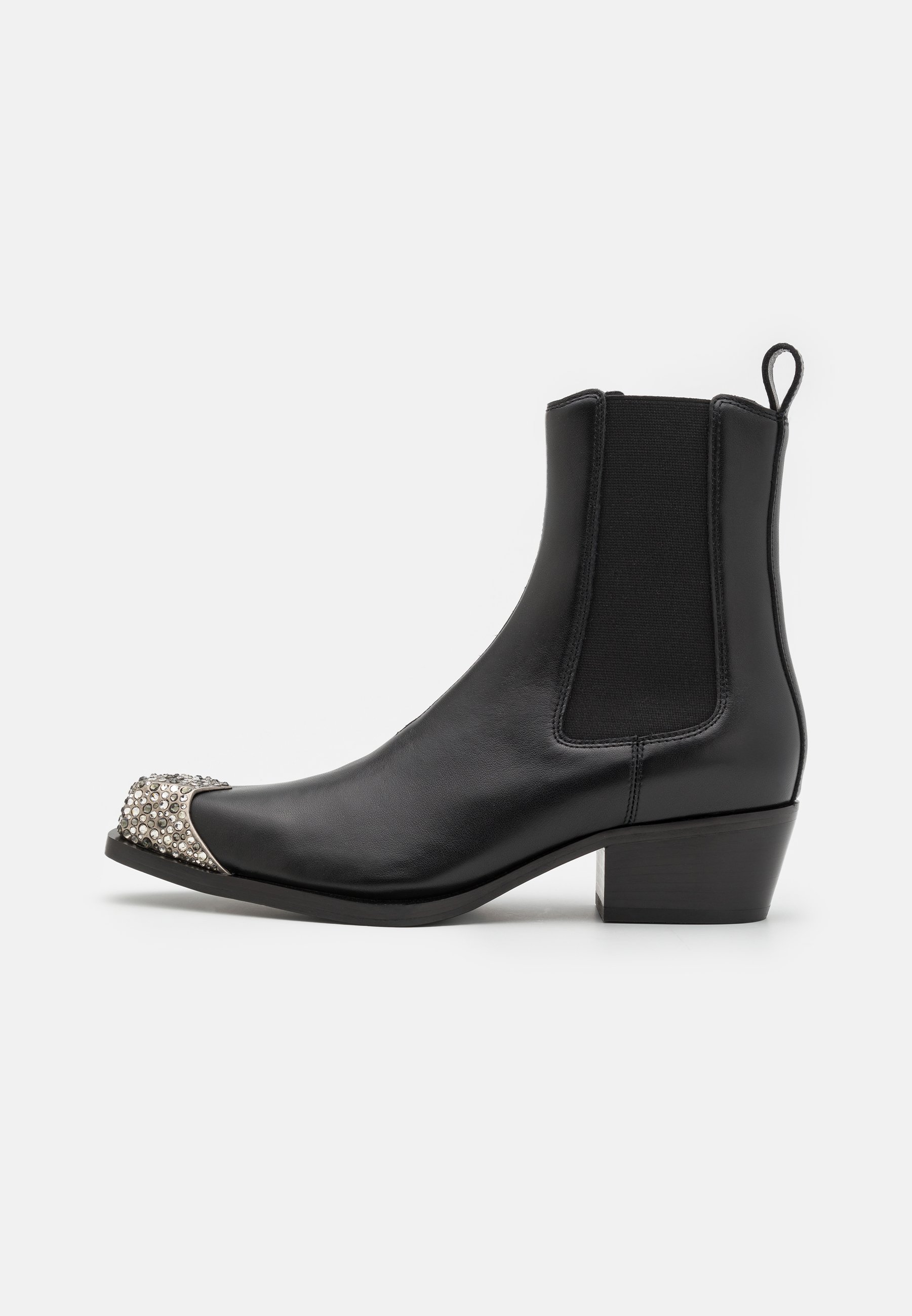 Diesel D-CALAMITY AB - Cowboy/biker ankle boot - black