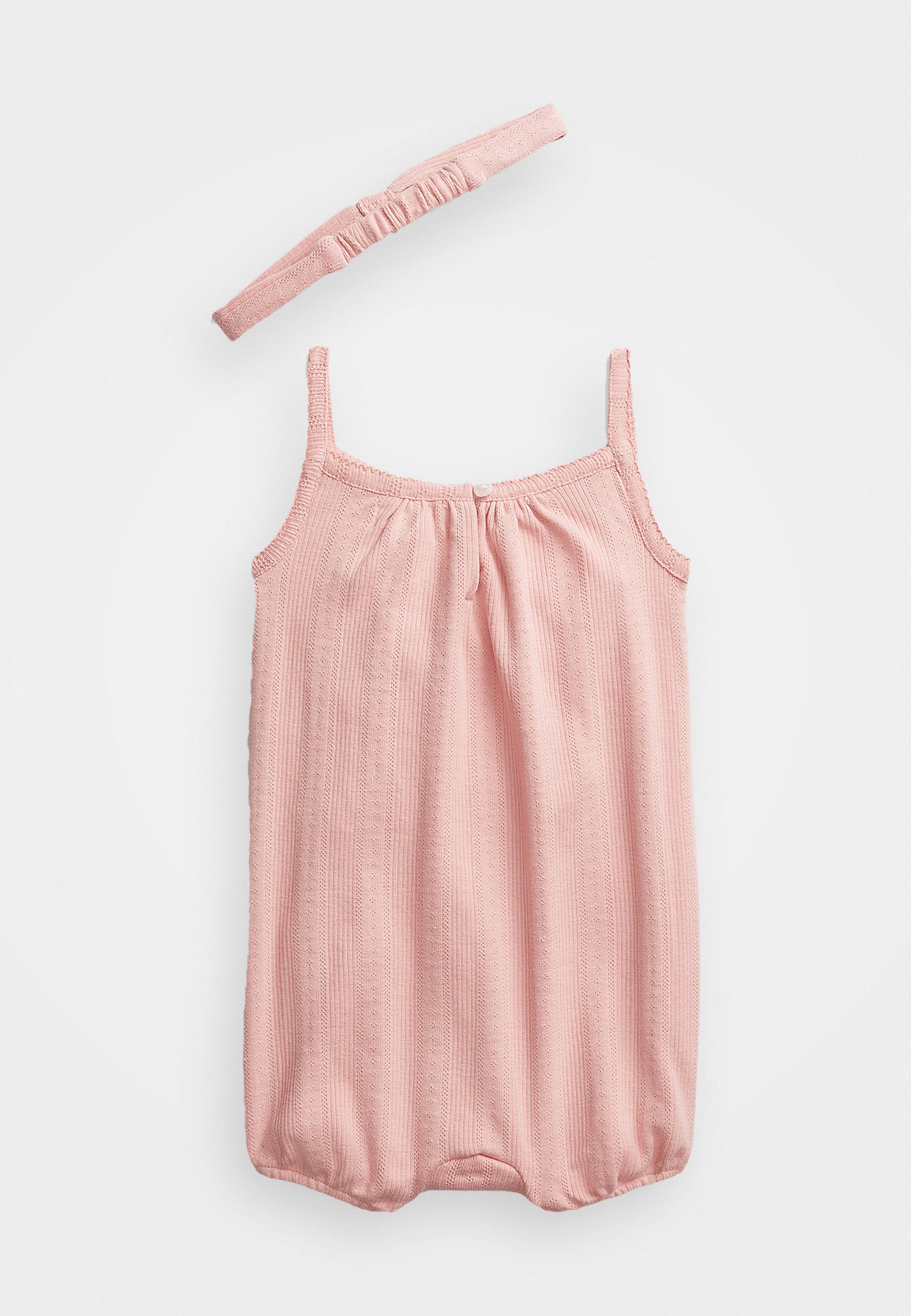 Polo Ralph Lauren POINTL BUBBLE SHORTALL SET - Sleep suit - adirondack rose/pink