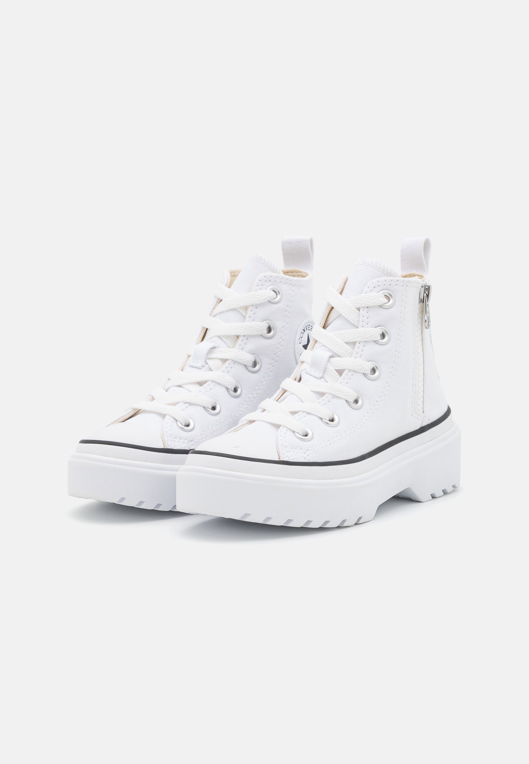 Converse CHUCK TAYLOR ALL STAR LUGGED LIFT PLATFORM UNISEX - High-top trainers - white/black/white