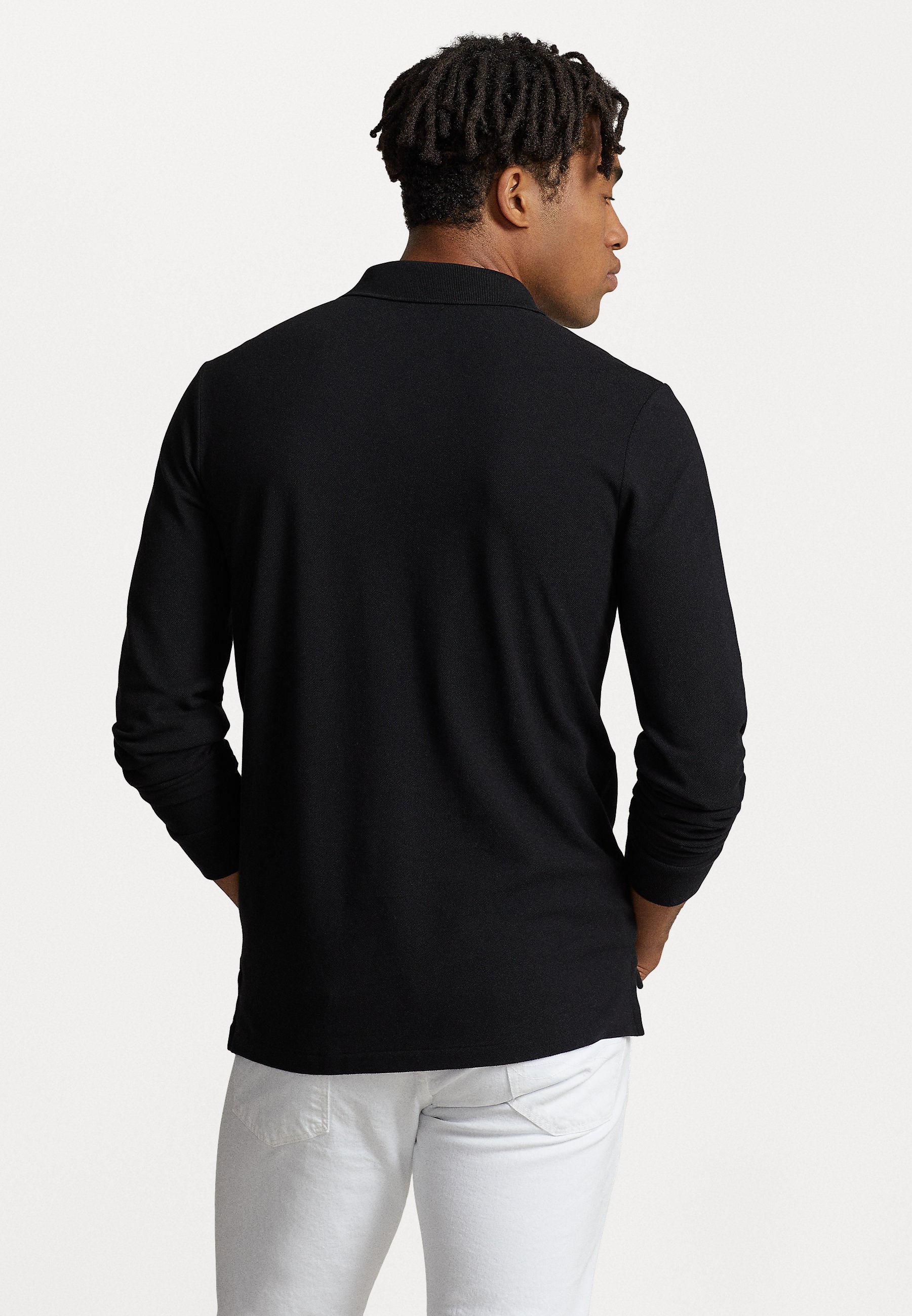 Polo Ralph Lauren CUSTOM SLIM FIT - Polo shirt - black