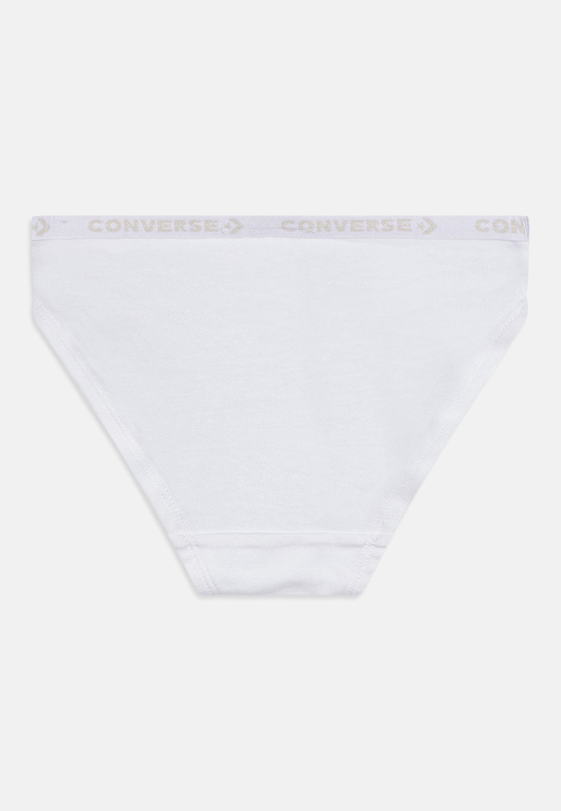 Converse GIRL LOGO WAISTBAND 5 PACK - Briefs - white
