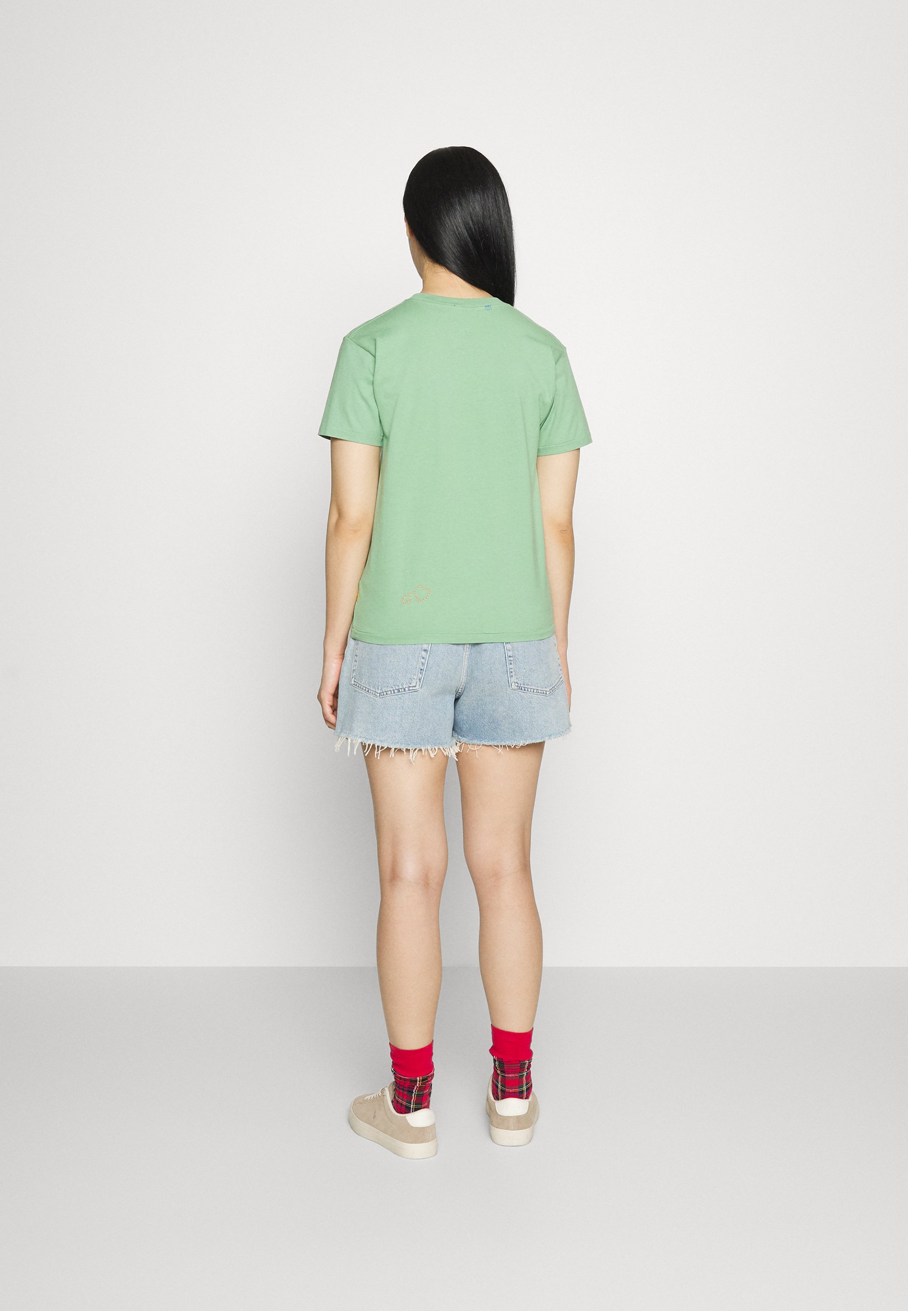 Polo Ralph Lauren SHORT SLEEVE - Print T-shirt - outback green/green