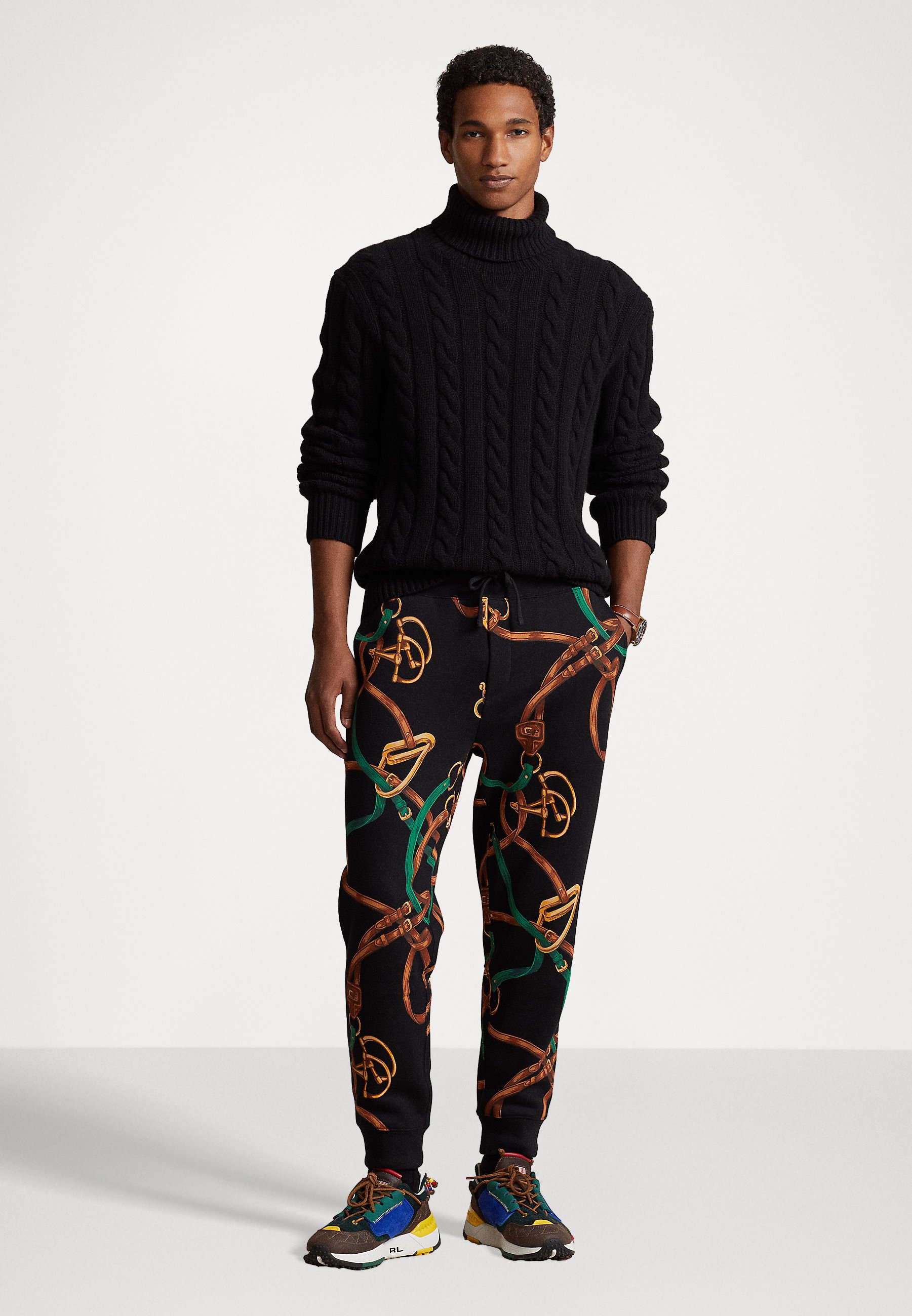 Polo Ralph Lauren ATHLETIC - Tracksuit bottoms - black