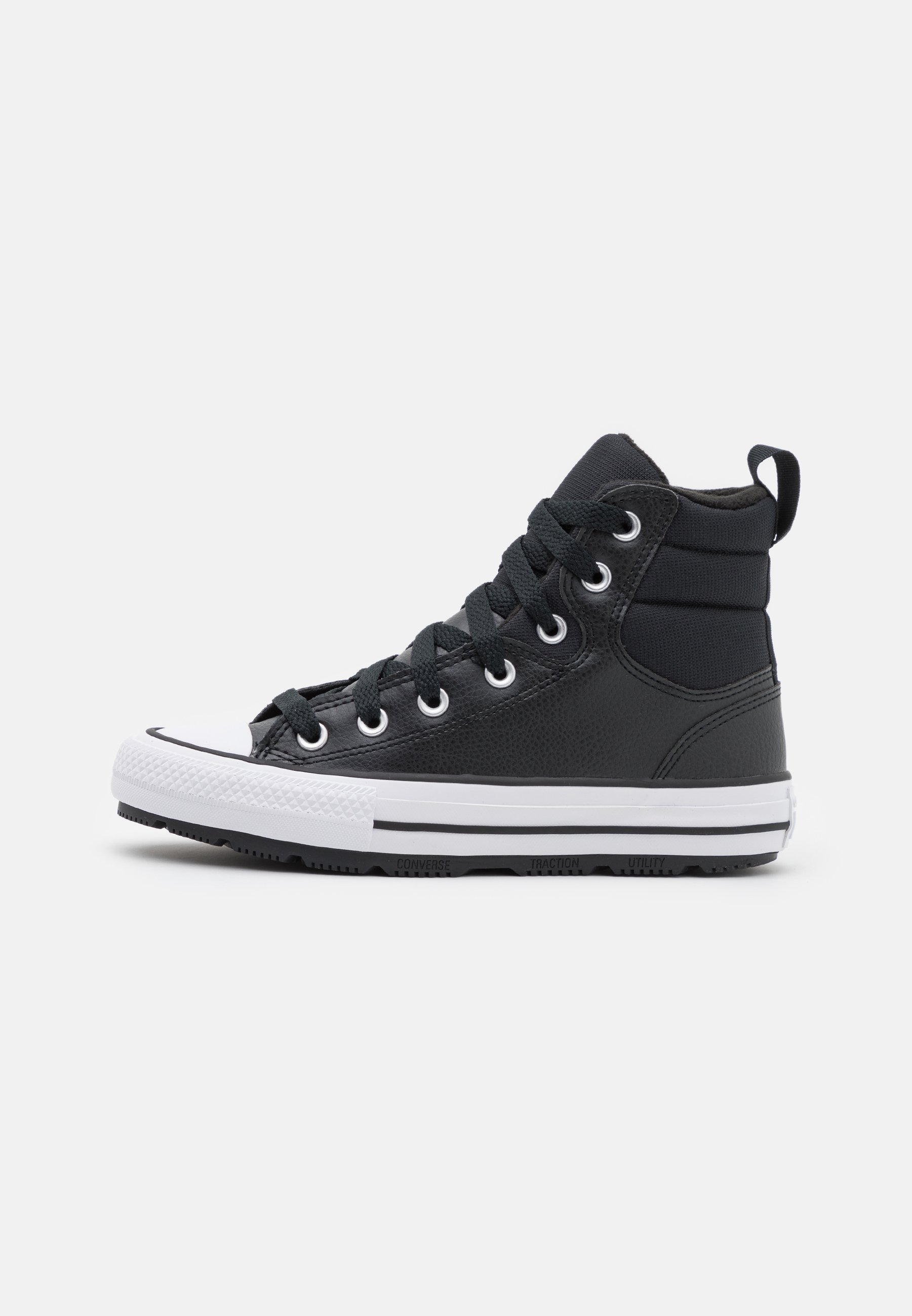 Converse CHUCK TAYLOR ALL STAR BERKSHIRE UNISEX - High-top trainers - black/white/black