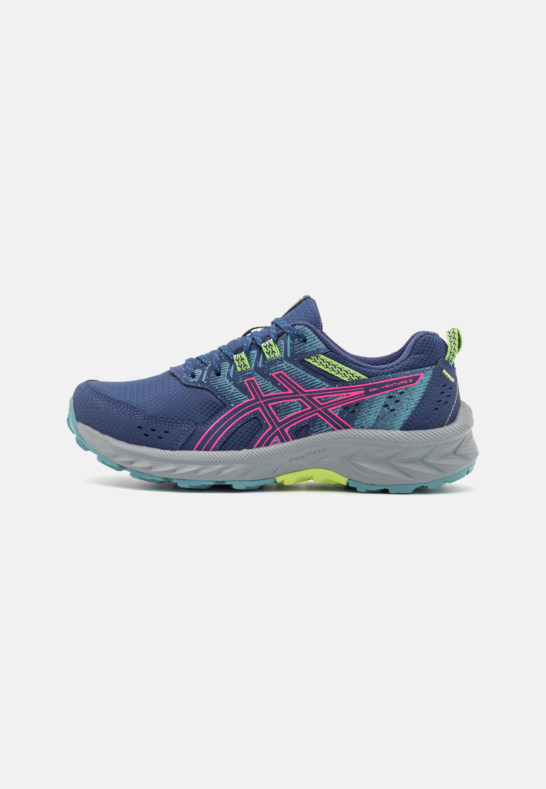 ASICS GEL-VENTURE 9 - Trail running shoes - black/hot pink/black