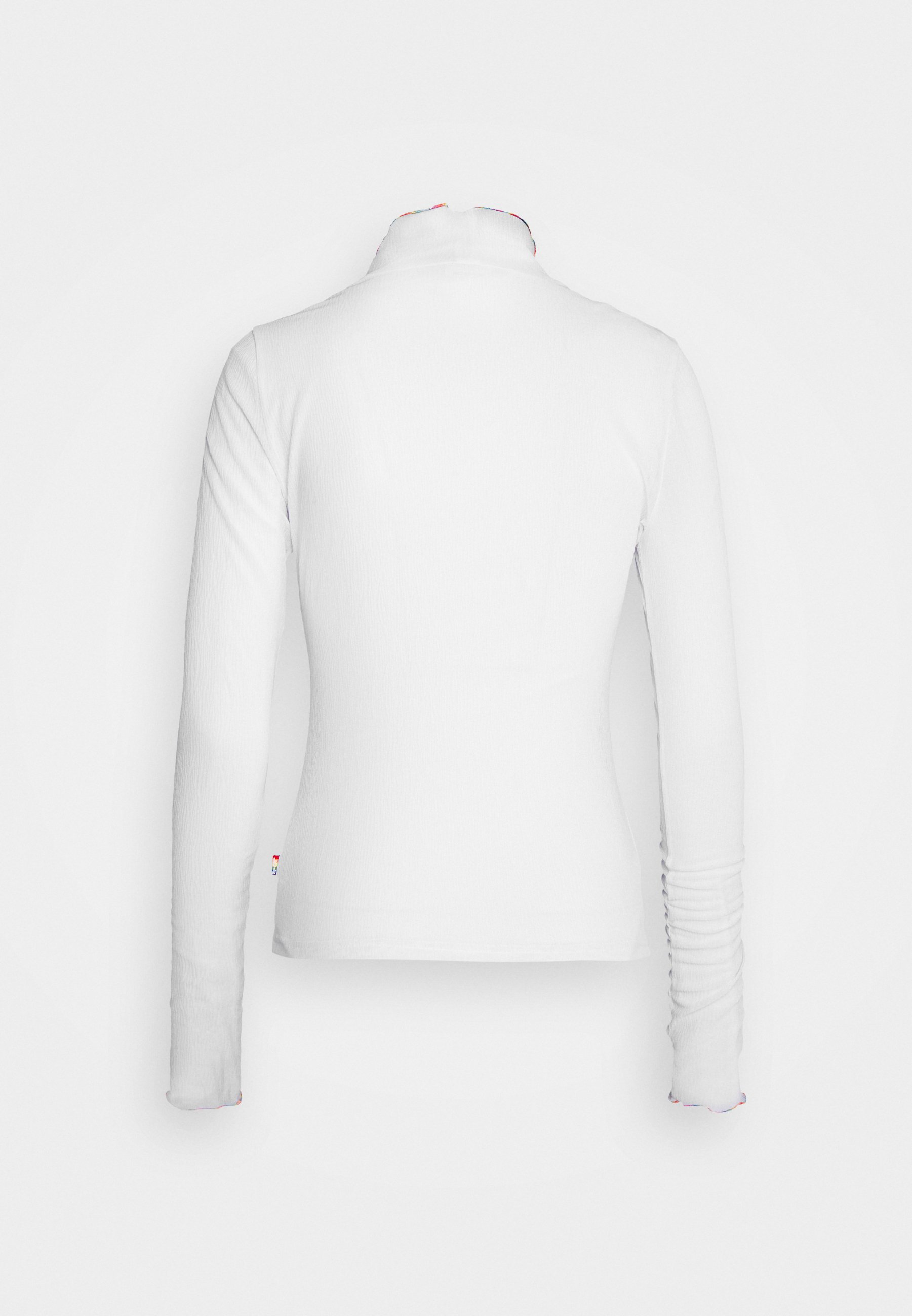 Levi's® LETTUCE EDGE SECOND SKIN PRIDE - Long sleeved top - white/white