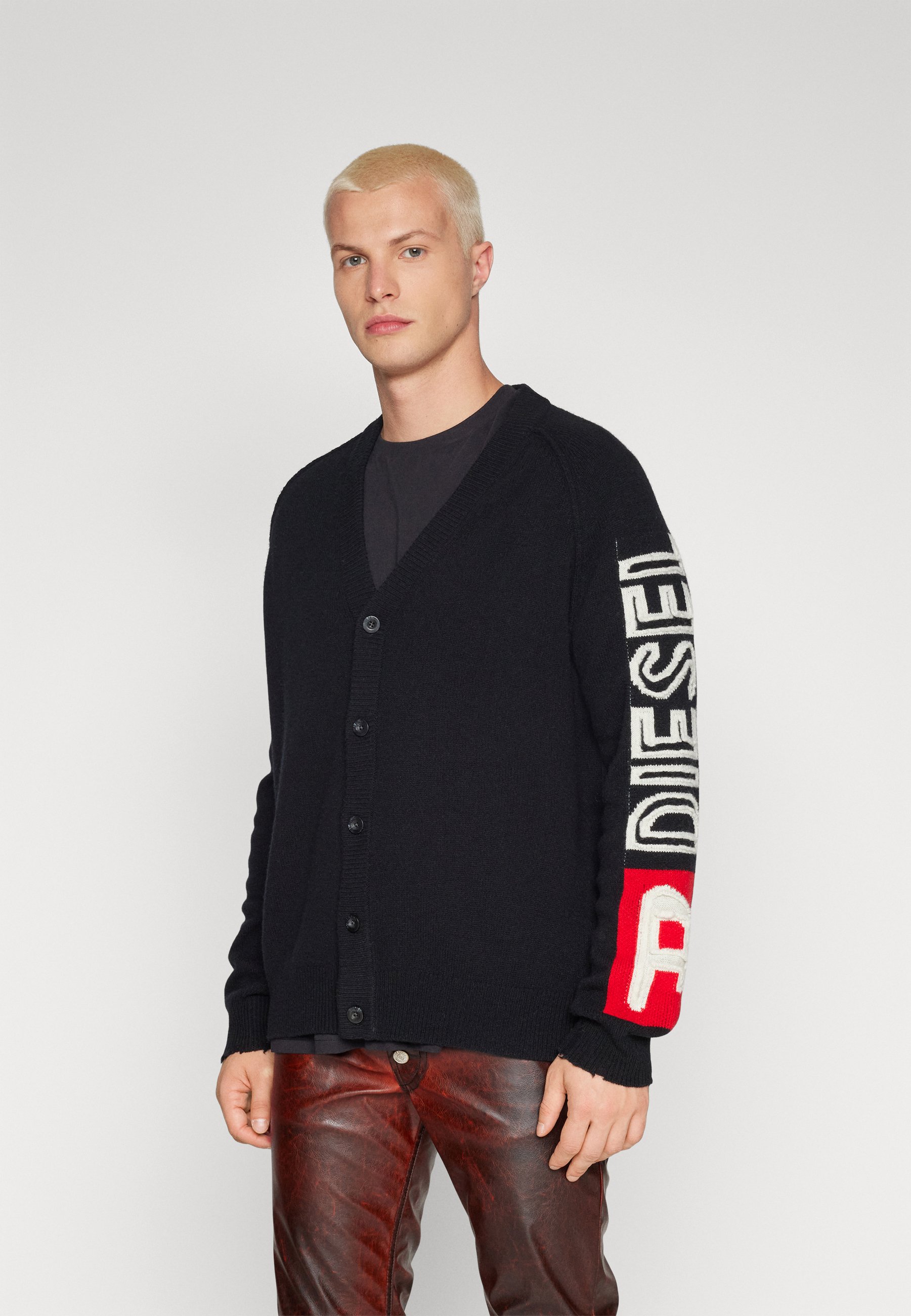 Diesel SARRI RUNWAY - Cardigan - black