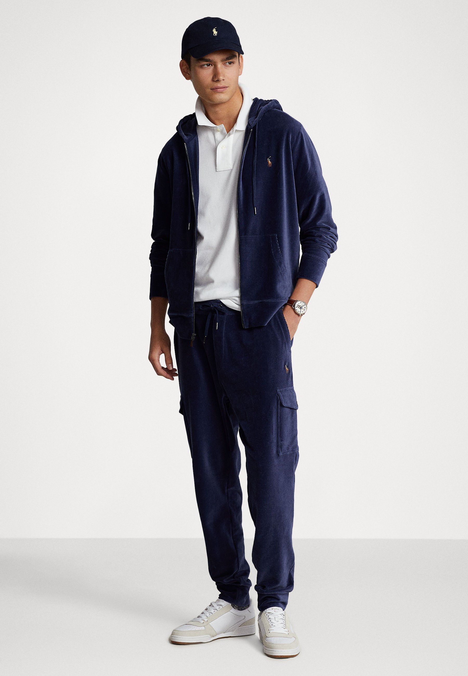 Polo Ralph Lauren LONG SLEEVE FULL ZIP - Zip-up sweatshirt - newport navy/blue