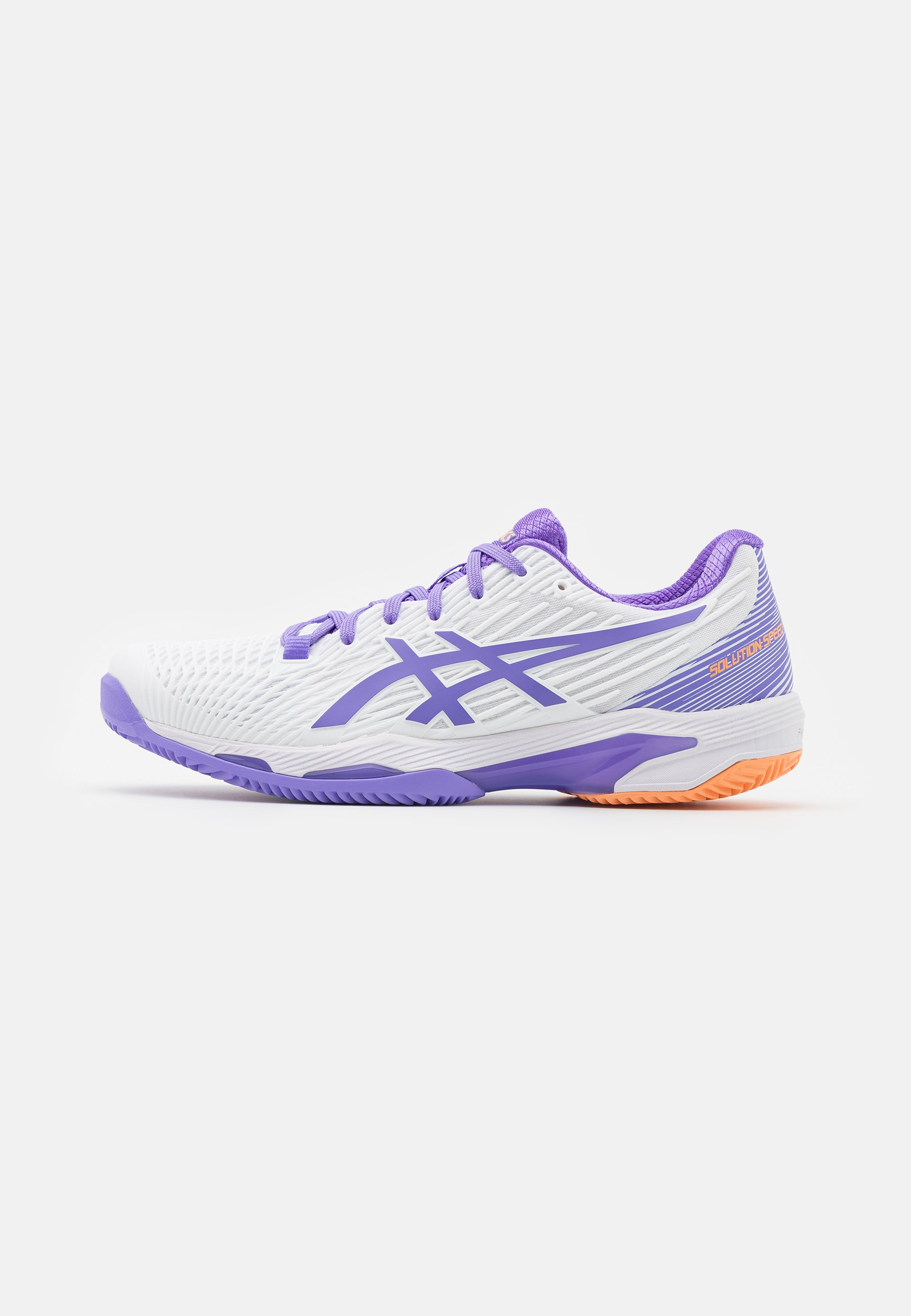 ASICS SOLUTION SPEED CLAY - Clay court tennis shoes - white/amethyst/white
