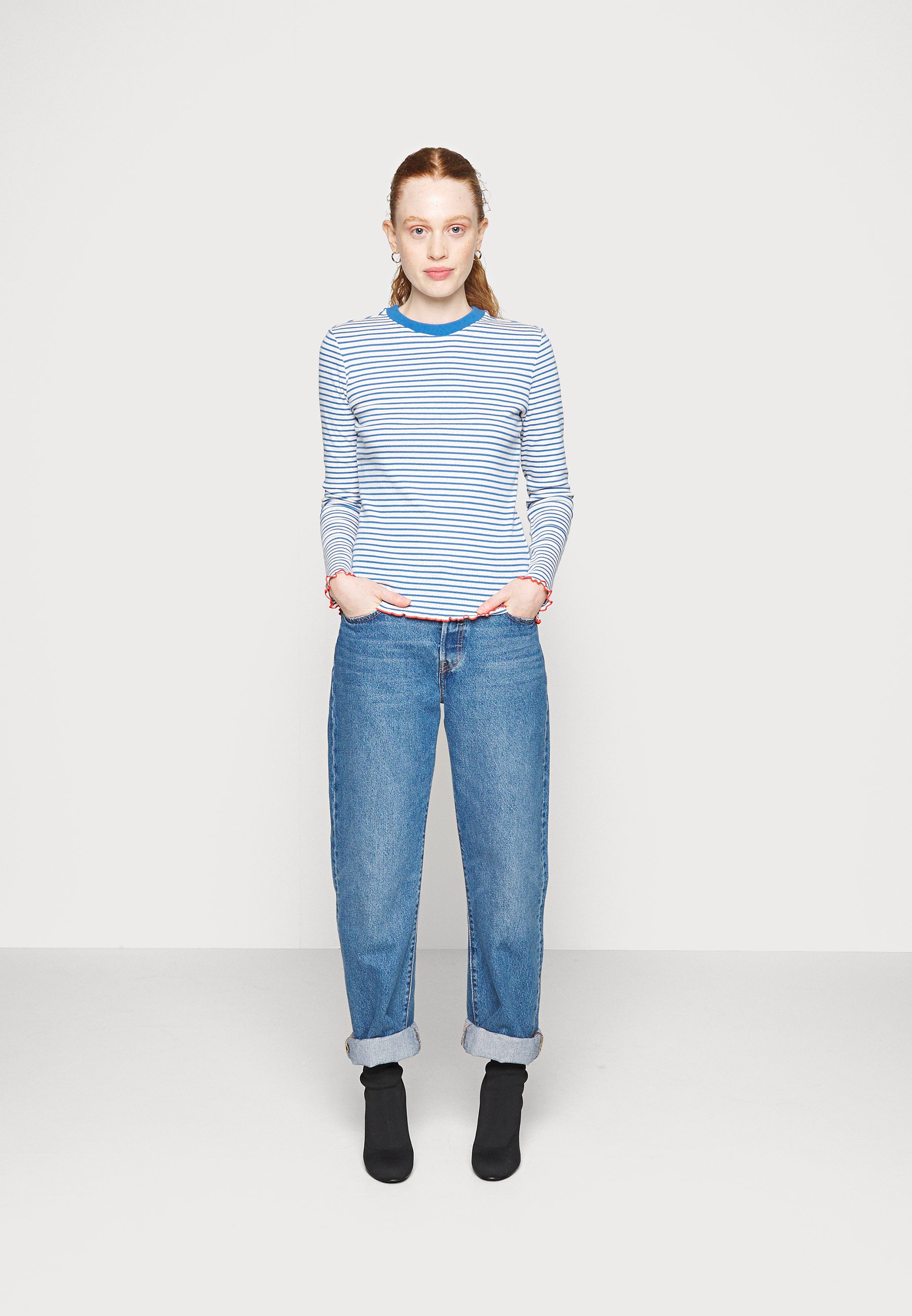 Esprit Long sleeved top - blue