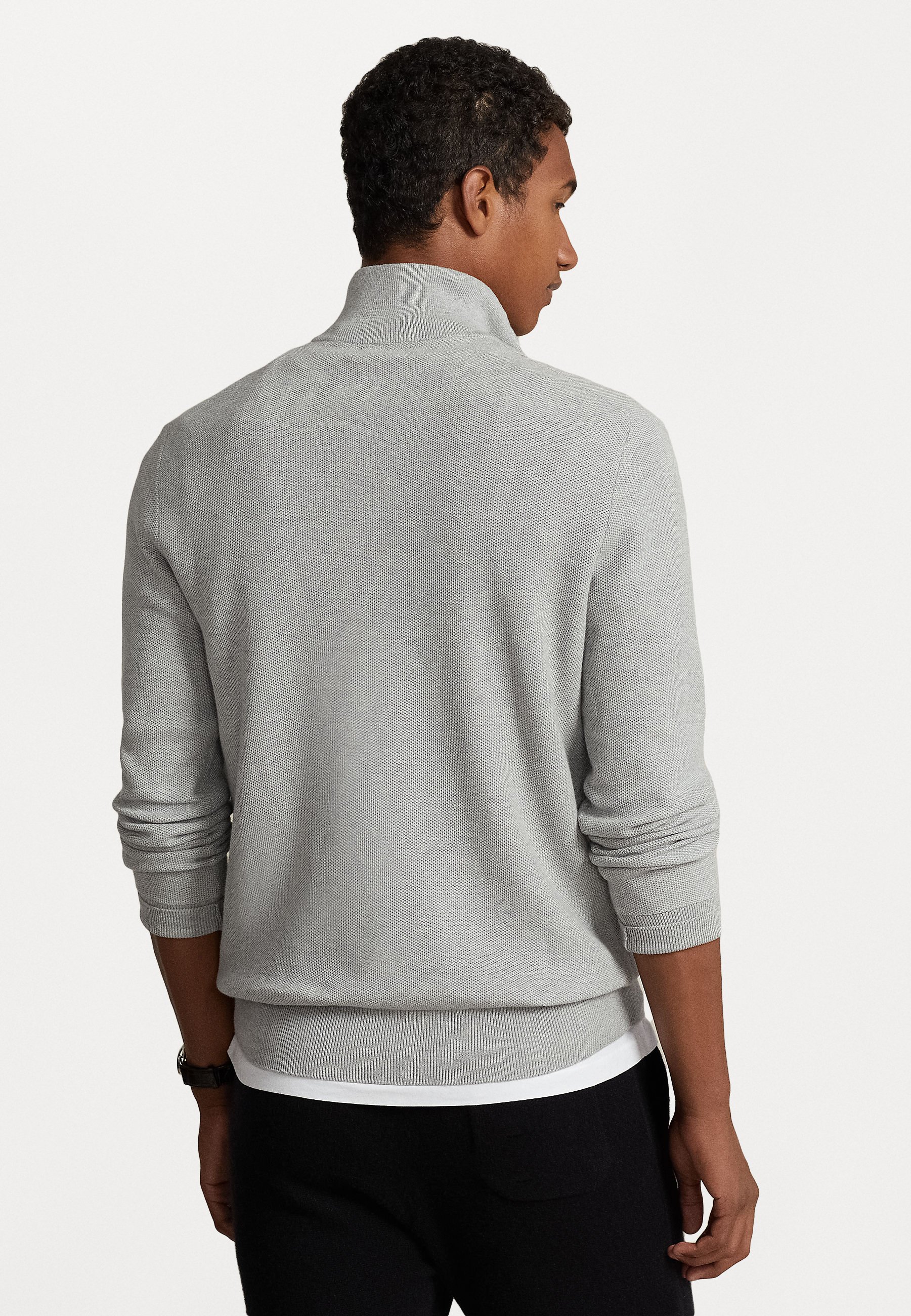 Polo Ralph Lauren LONG SLEEVE - Jumper - andover heather/grey