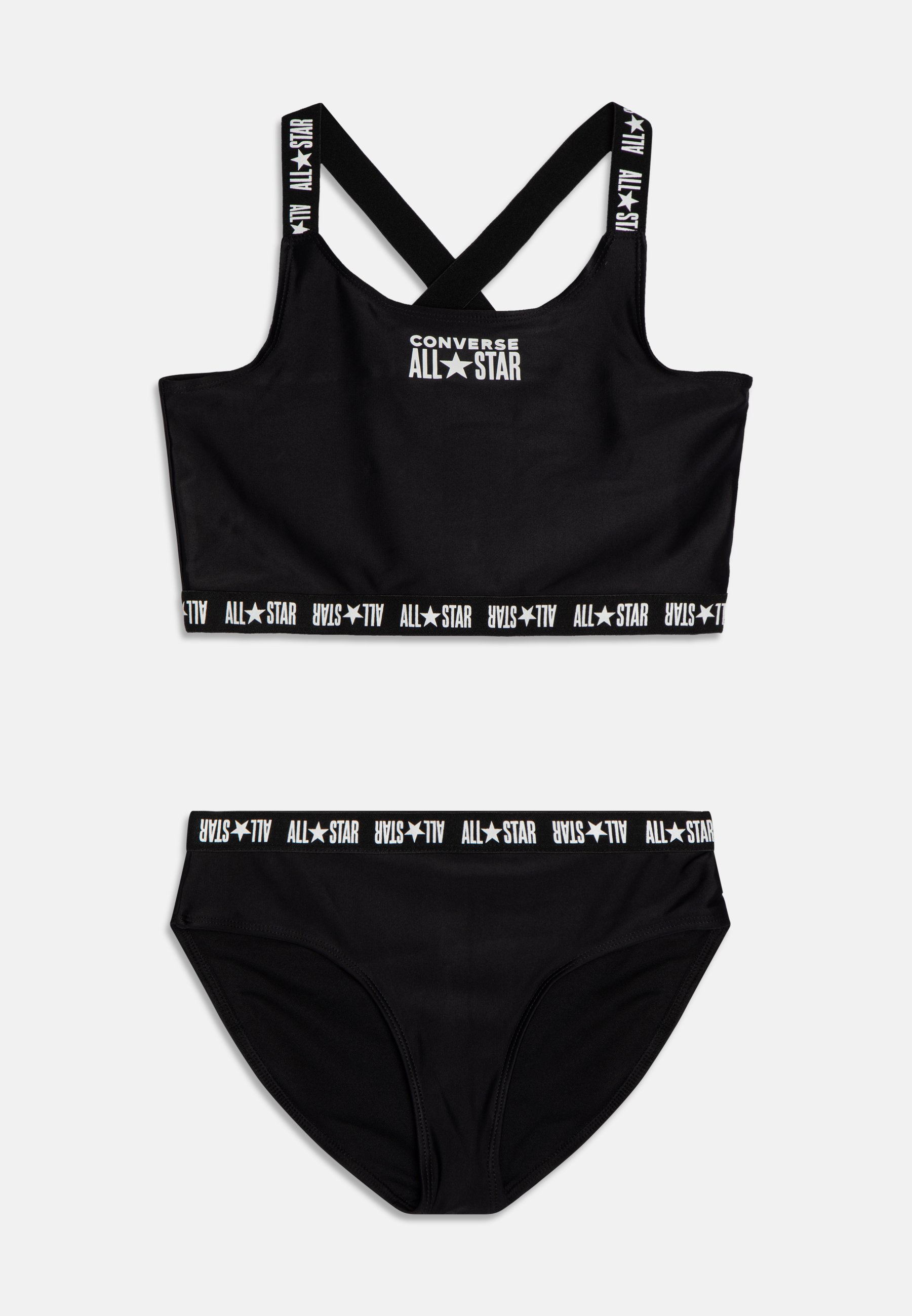 Converse CORE LOGO SWIMSUIT SET - Bikini - black