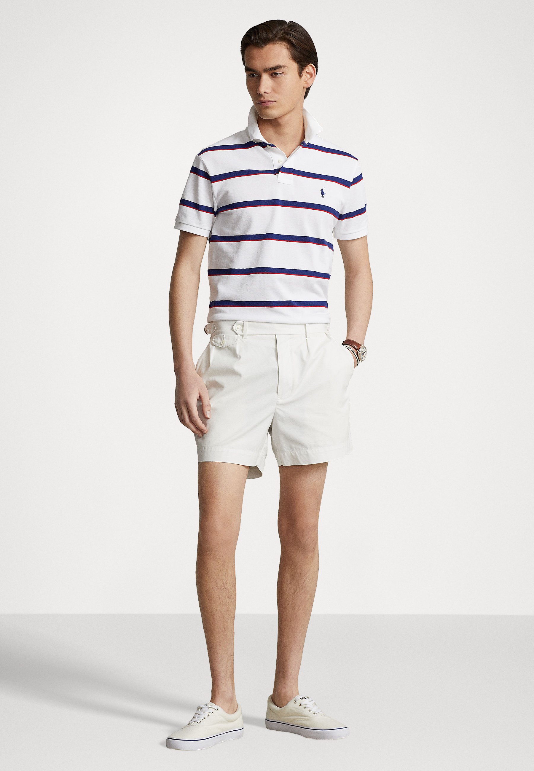 Polo Ralph Lauren SHORT SLEEVE - Polo shirt - white multi/white