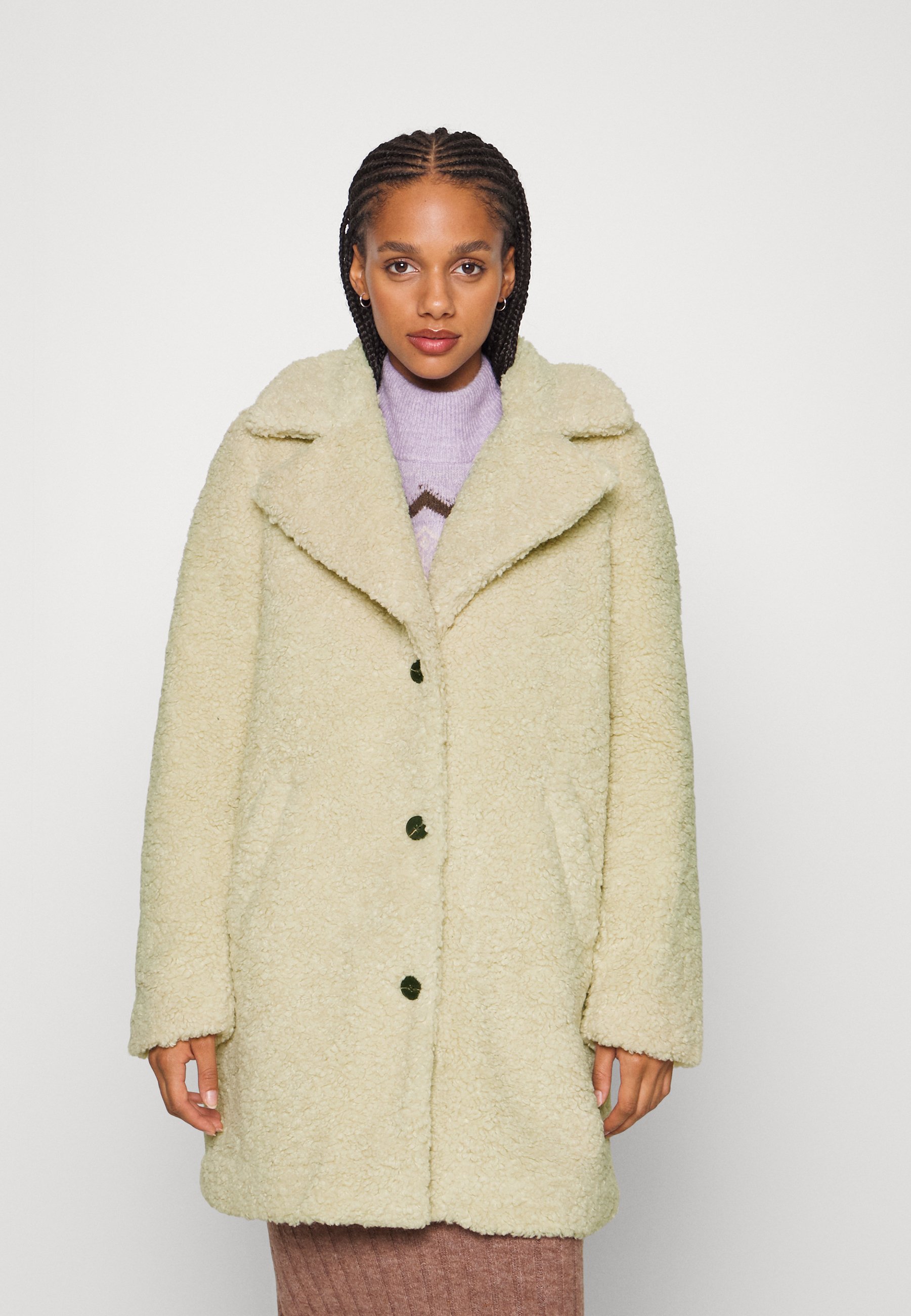 Vero Moda VMKYLIE COAT - Winter coat - oatmeal/off-white
