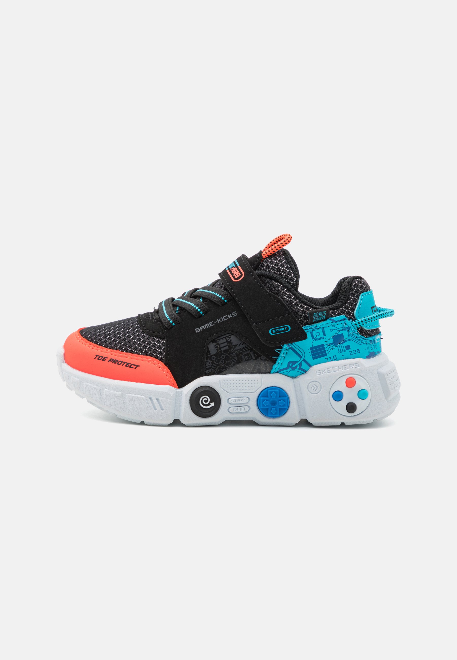 Skechers GAMETRONIX UNISEX - Trainers - black/multi-coloured/black