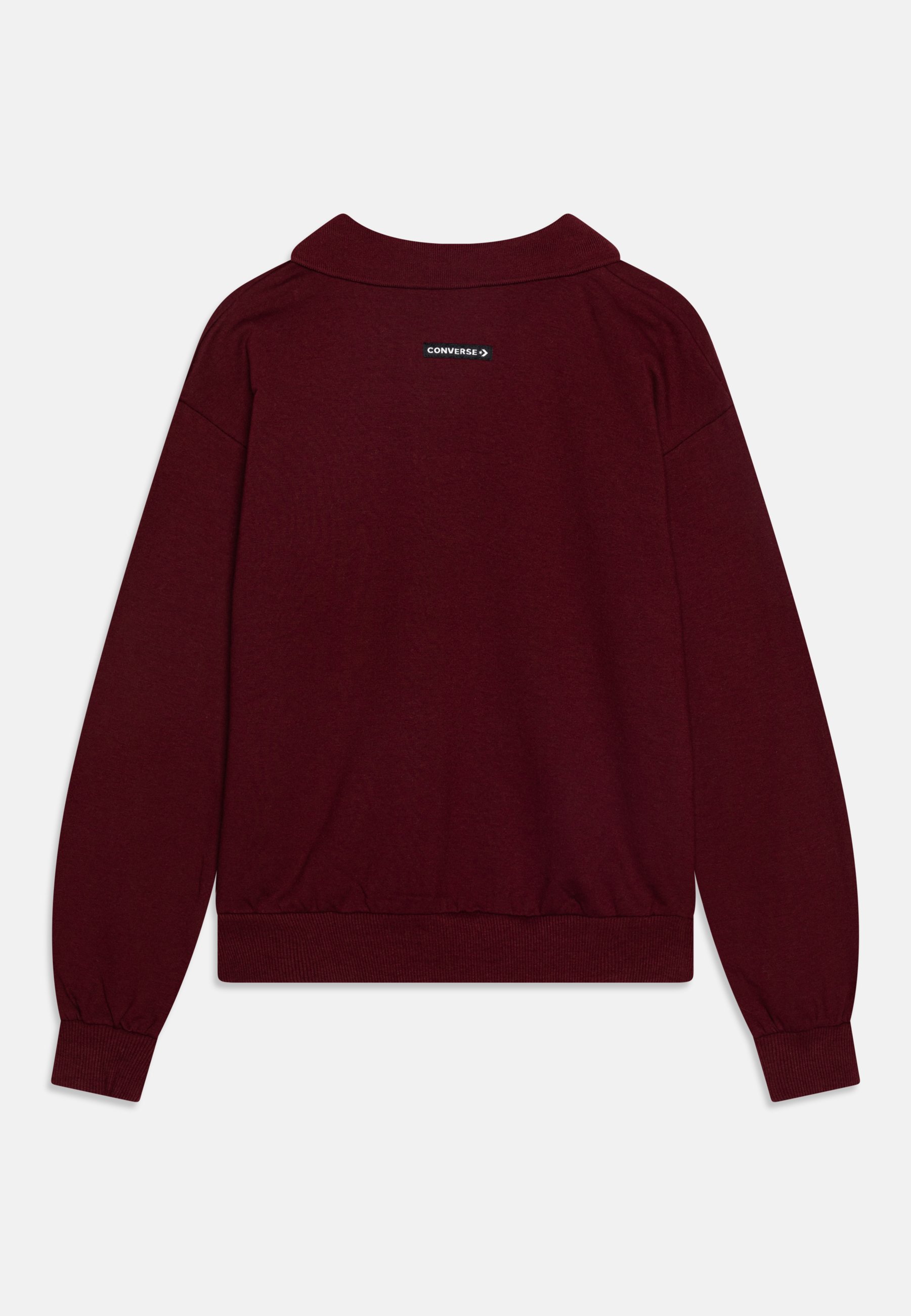 Converse WEIGHT CREWNECK - Sweatshirt - deep bordeaux/bordeaux