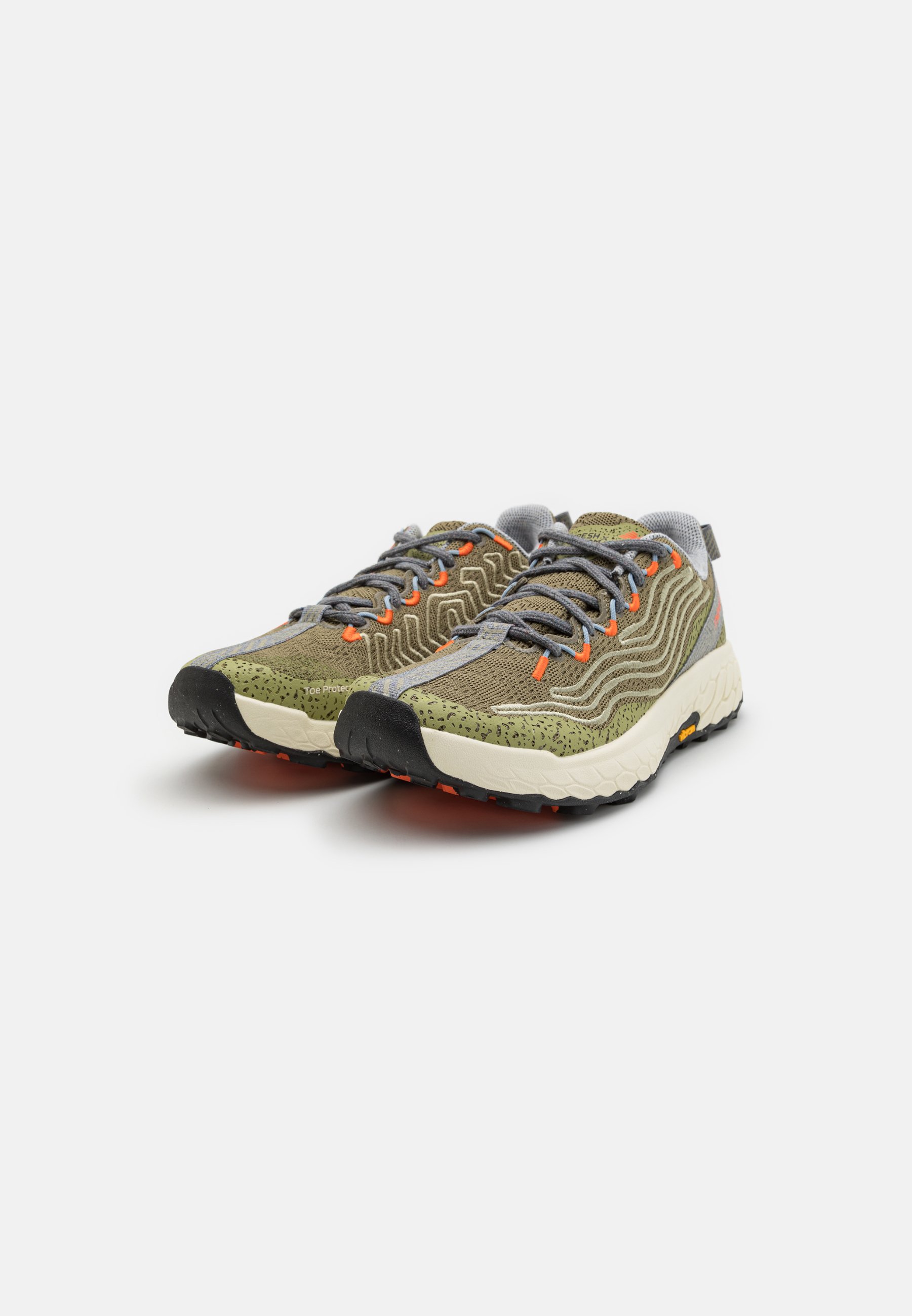 NB FRESH FOAM X HIERRO V7 - Trail running shoes - covert green/fatigue green/khaki