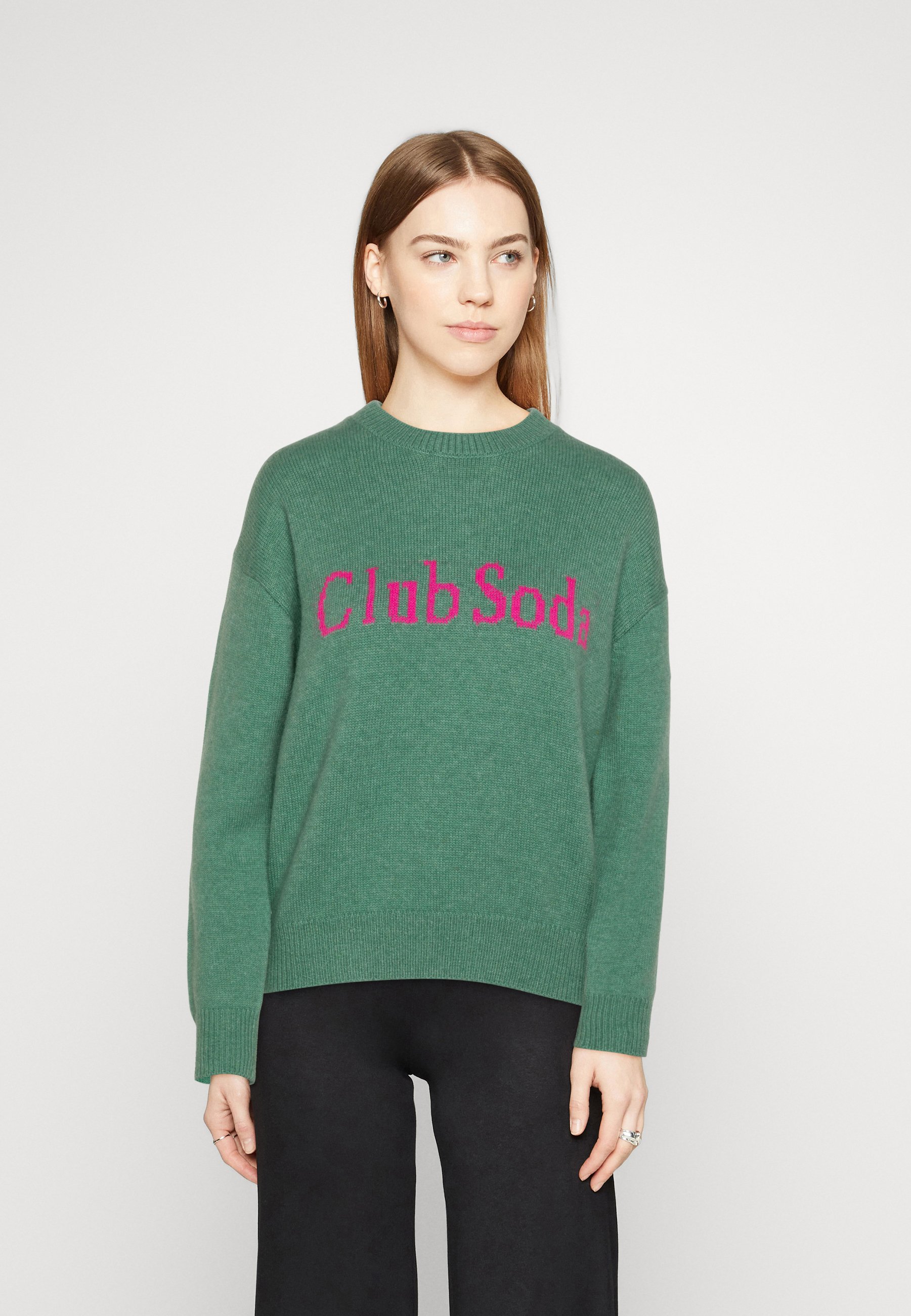 Scotch & Soda INTARSIA CLUB SODA - Jumper - frozen mint/mint