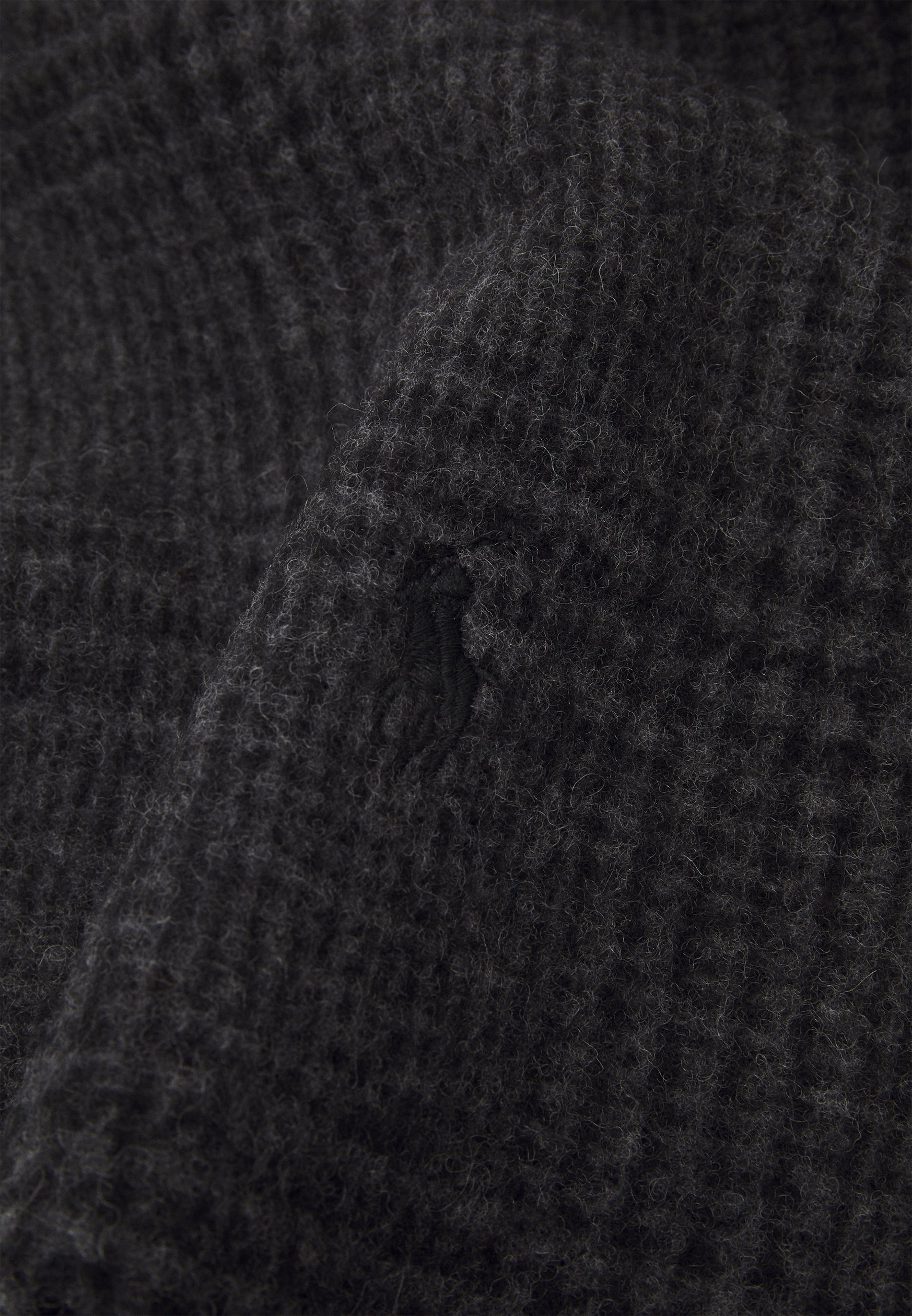 Polo Ralph Lauren GENTS SCARF UNISEX - Scarf - charcoal check/dark grey